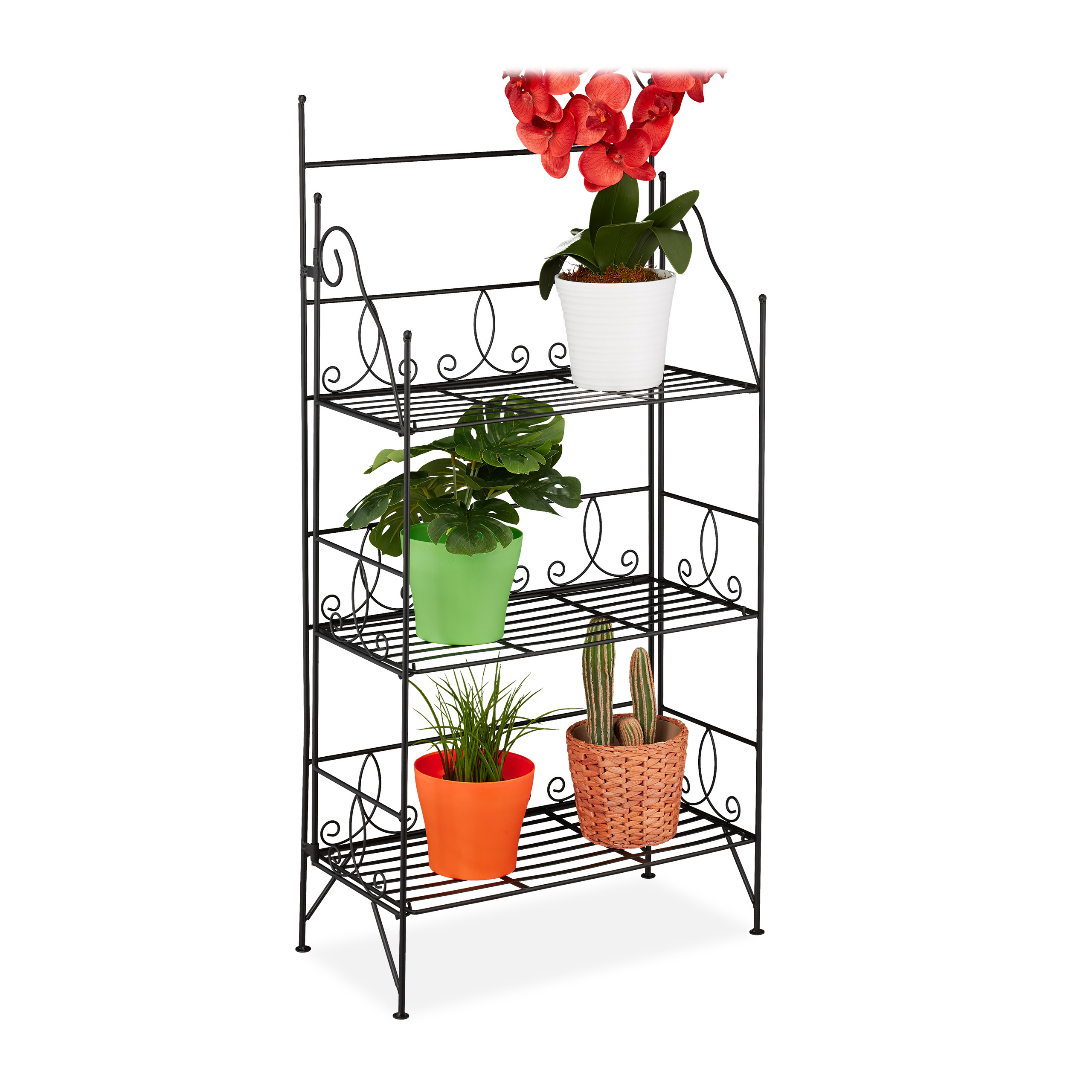 Blumenregal Blumenständer Pflanzenregal Klappregal wetterfest 4,6 kg klappbar