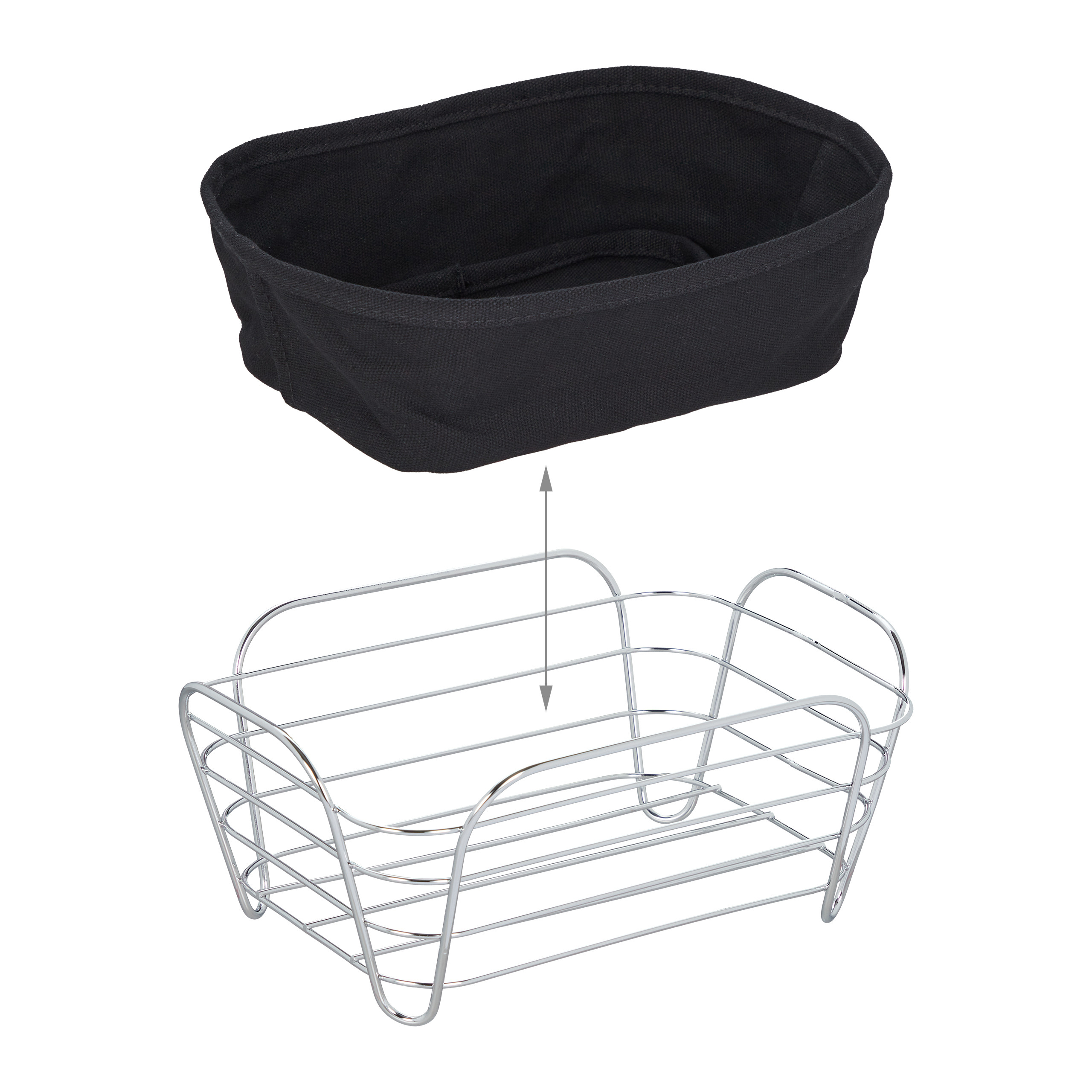 Bread basket Removable lining Lightweight Bread serving basket Breakfast basket - Picture 18 of 30