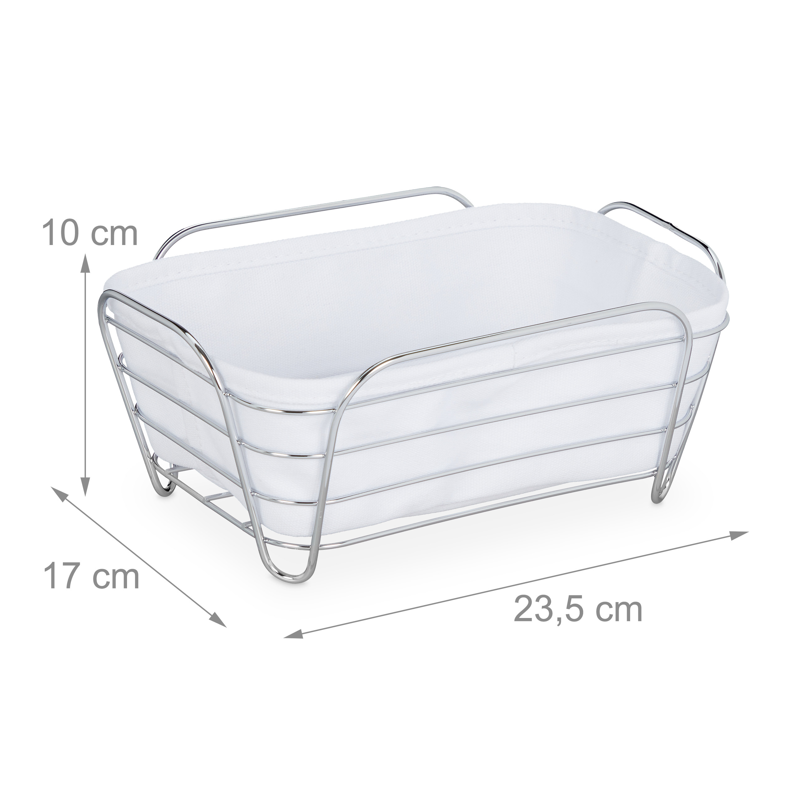 Bread basket Removable lining Lightweight Bread serving basket Breakfast basket - Picture 7 of 30