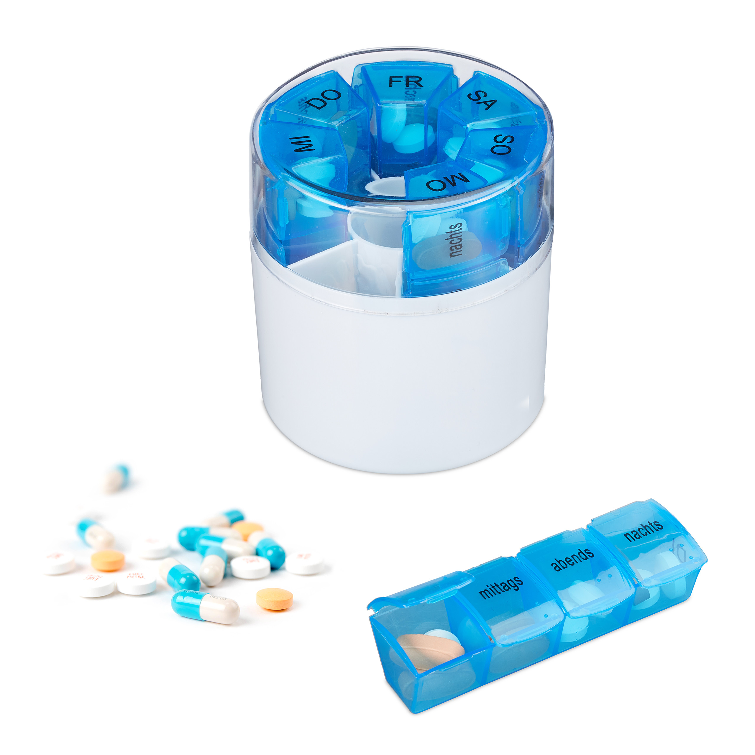 Organizador Electrónico Semanal De Medicamentos, Dispensador | Cuotas