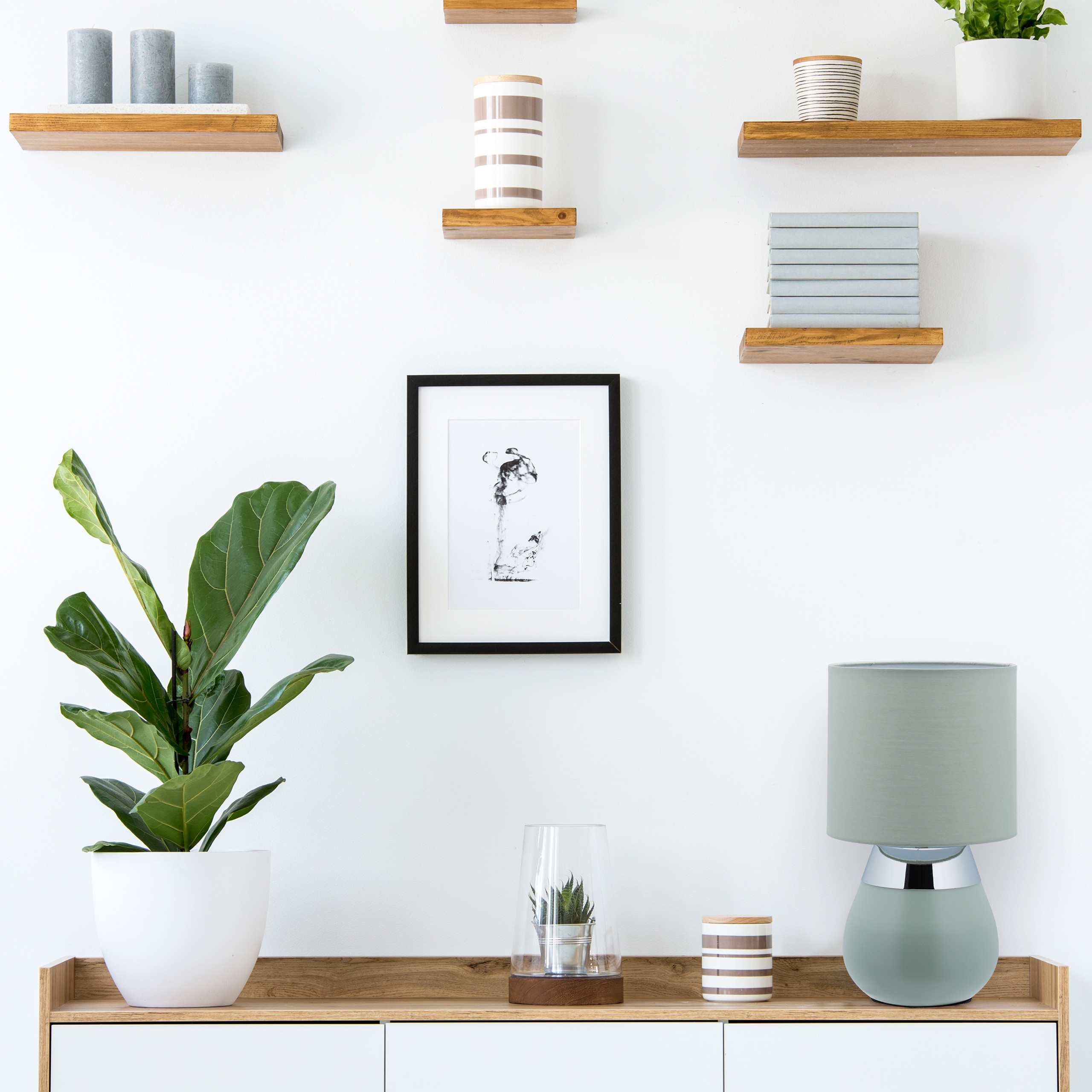 Relaxdays Lampada Da Tavolo Touch Argento E Bianco Con Paralume In Cotone, Design Moderno Per Comodino