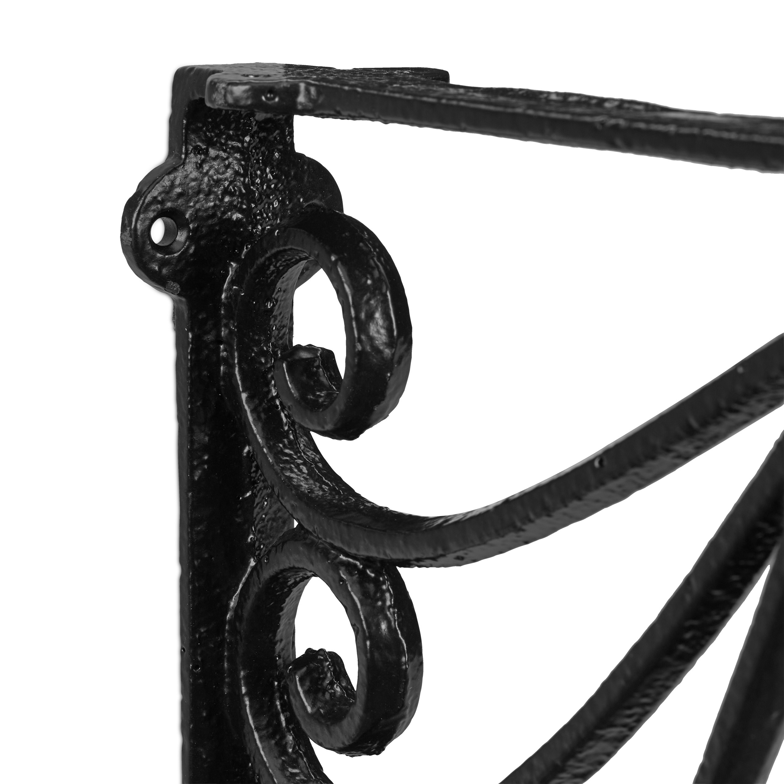 Escuadras estantería arabescos Soportes baldas set de 2 Ángulos repisa hierro - Imagen 26 de 27