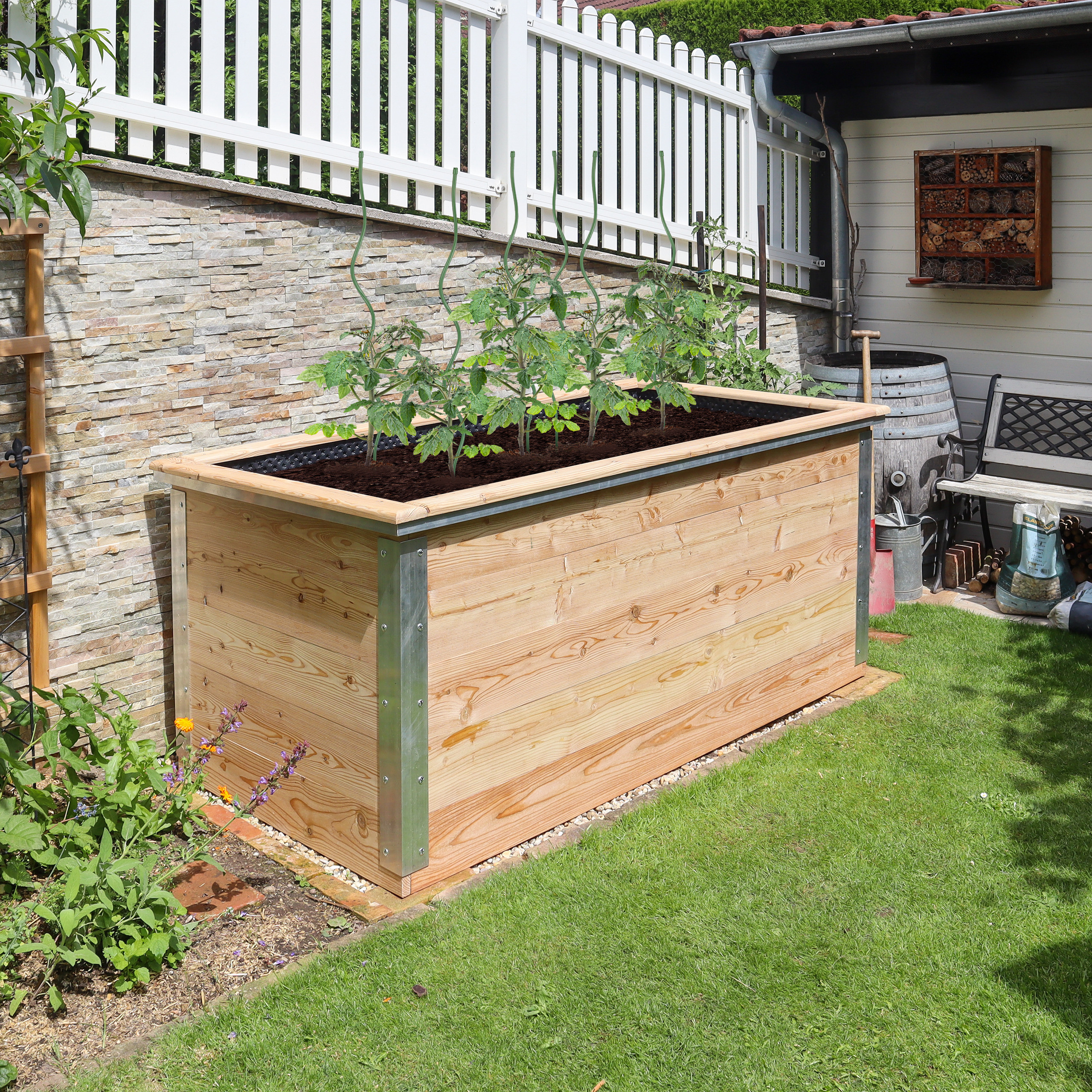 Lot De 10 Tuteurs Acier Plastifié 180cm | Truffaut