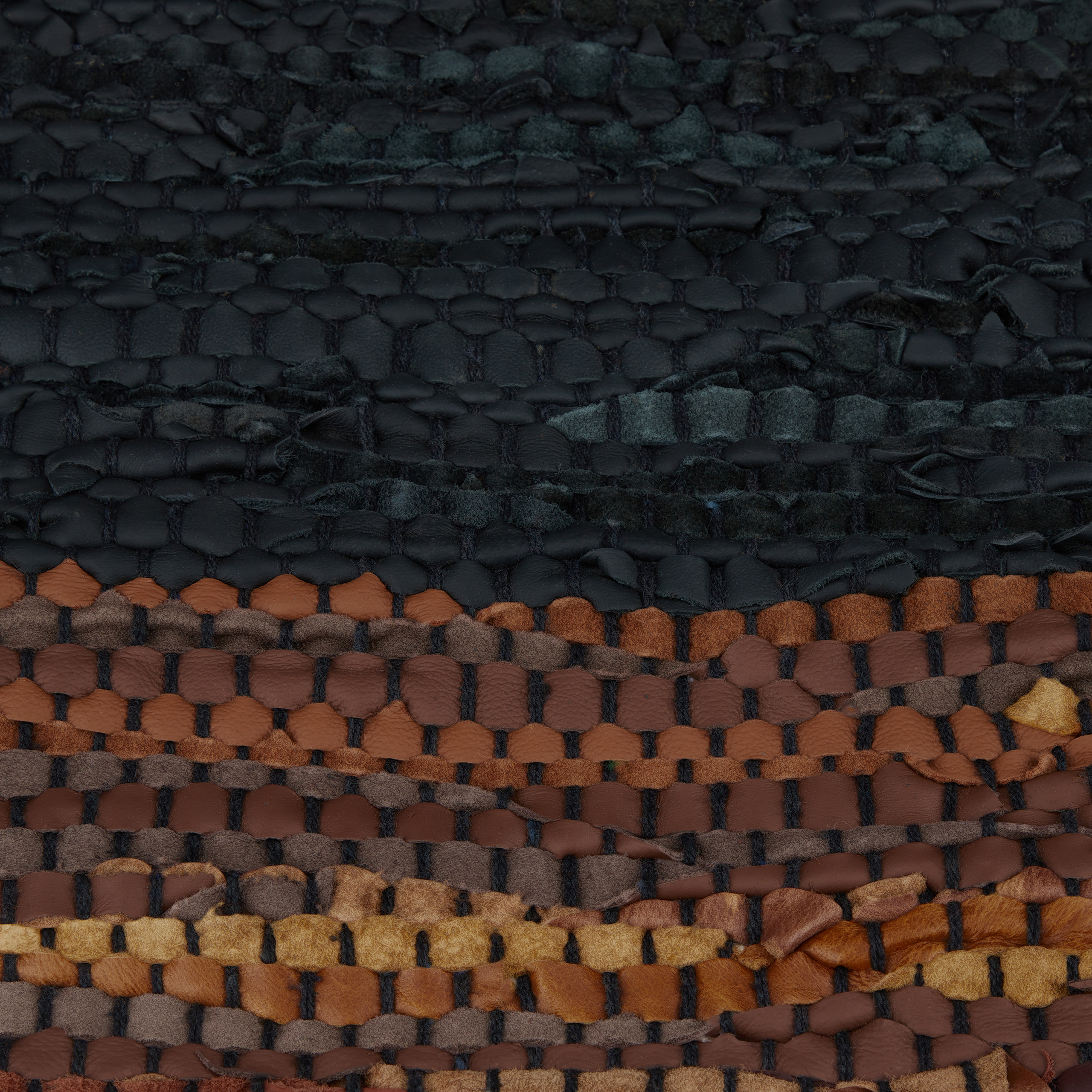 Flickenteppich 60x110 cm, Läufer, Fleckerlteppich, Teppichläufer, Fransenteppich