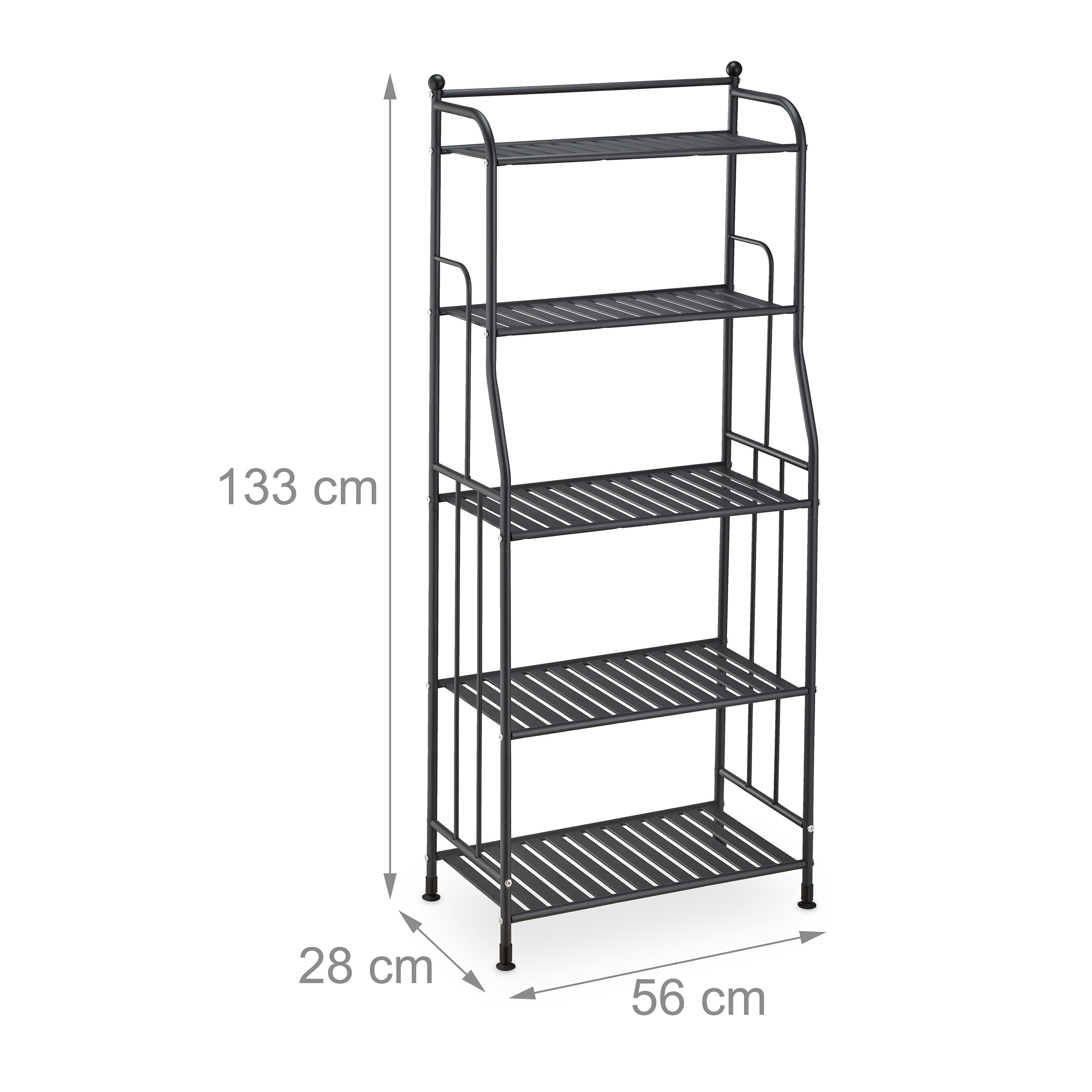 Estanteria metalica estante de acero 5 niveles 12 kg estantería multiusos - Imagen 25 de 30