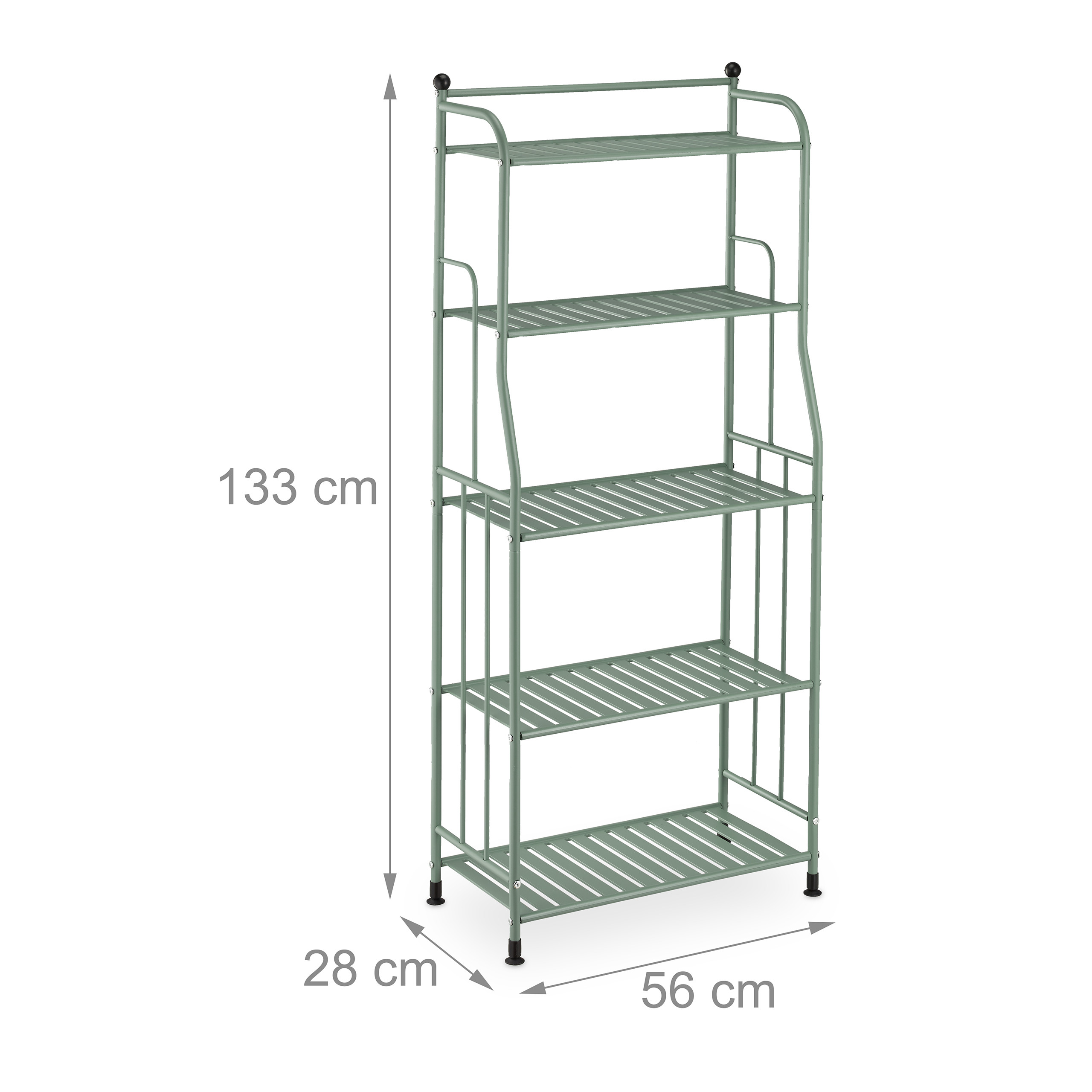 Estanteria metalica estante de acero 5 niveles 12 kg estantería multiusos - Imagen 7 de 30