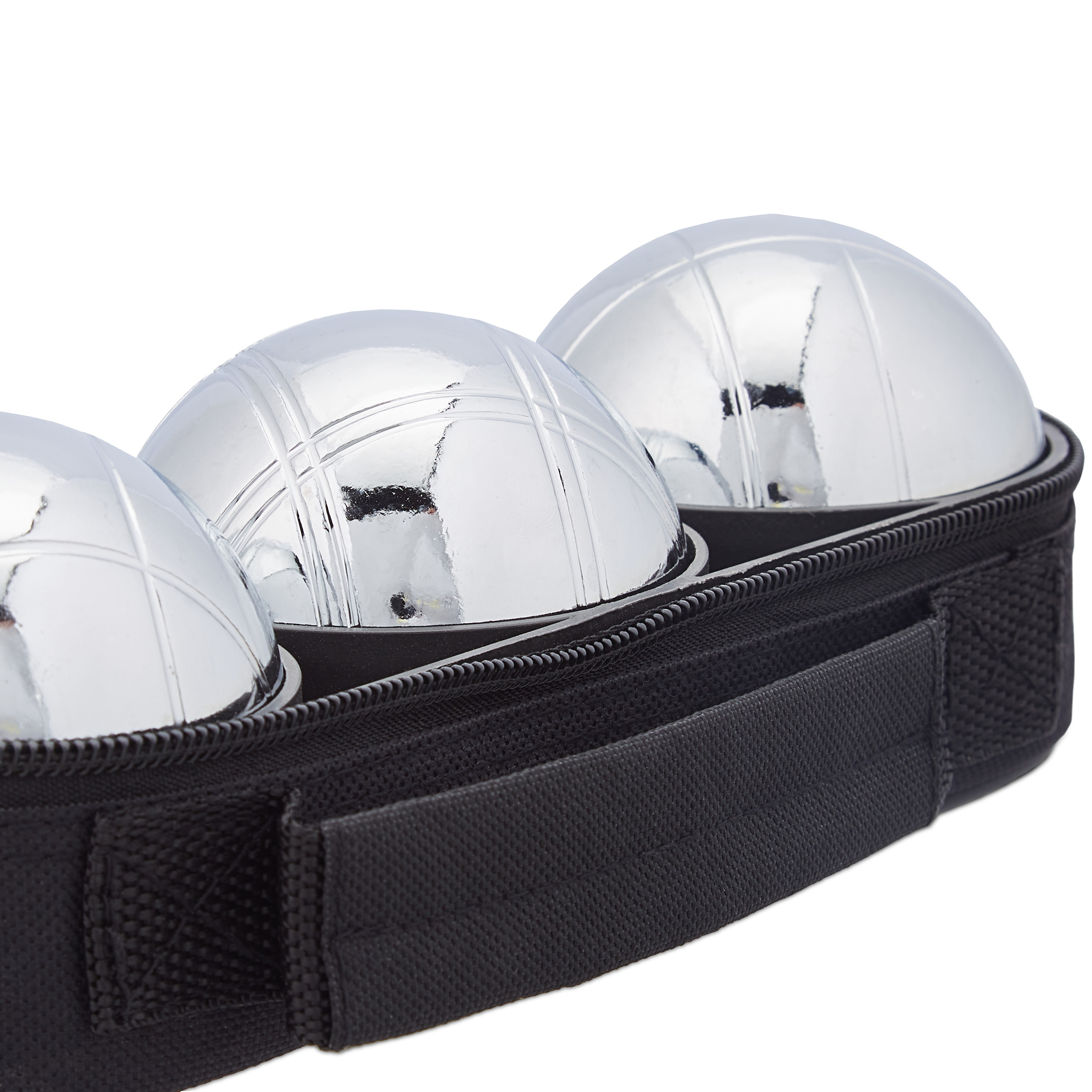 Petanca juego de boules 3 bolas 730 g juego de boccia bolas de jardín 3 pelotas - Imagen 8 de 10