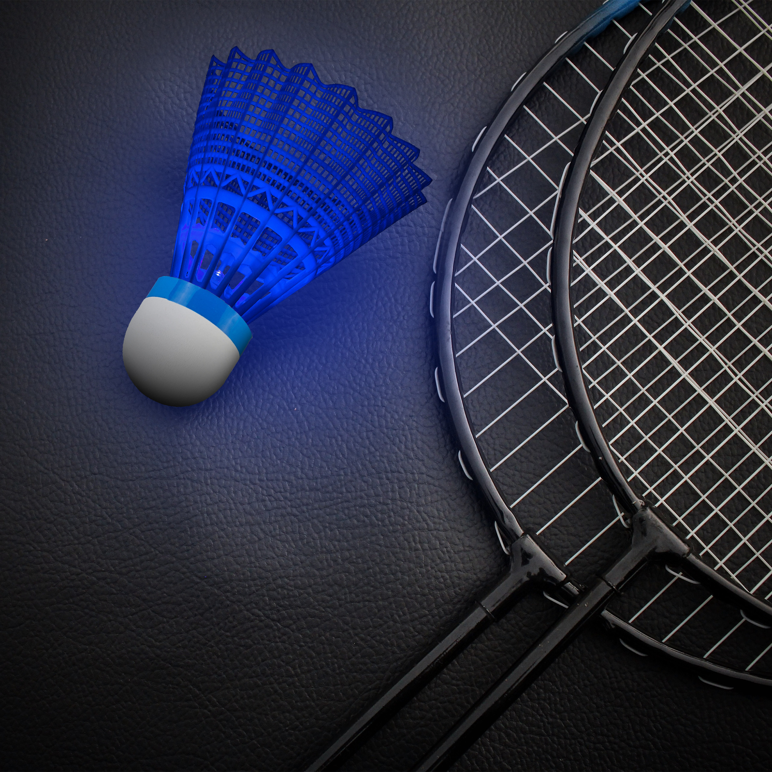 LED Federball 12er Set Badminton-Federbälle leuchtend Leuchtfederball outdoor - Bild 5 von 8
