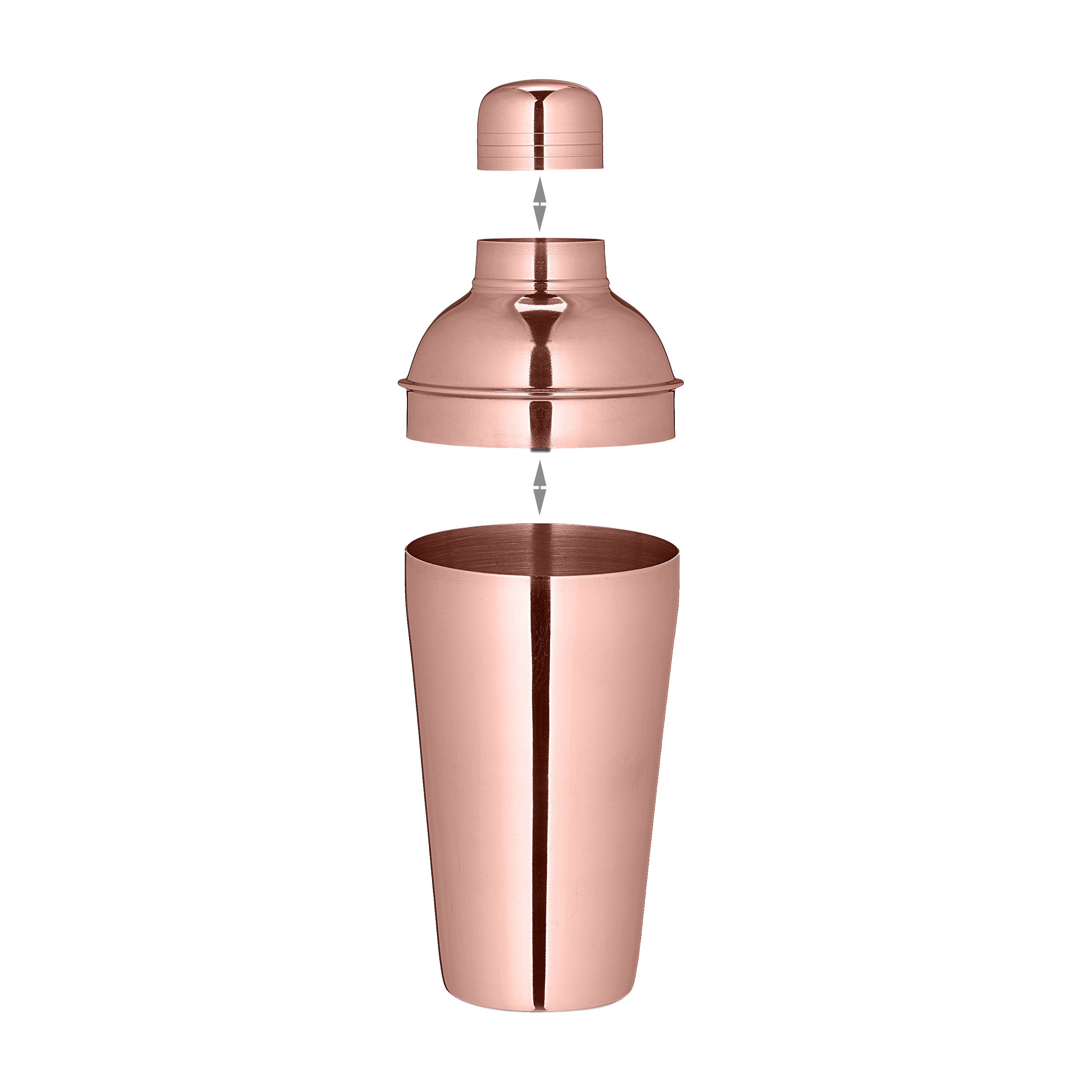 Juego de coctelera de acero inoxidable Cocktailmaker Juego de mezcla de cócteles Juego de batidora de bar Juego de 5 piezas - Imagen 11 de 15