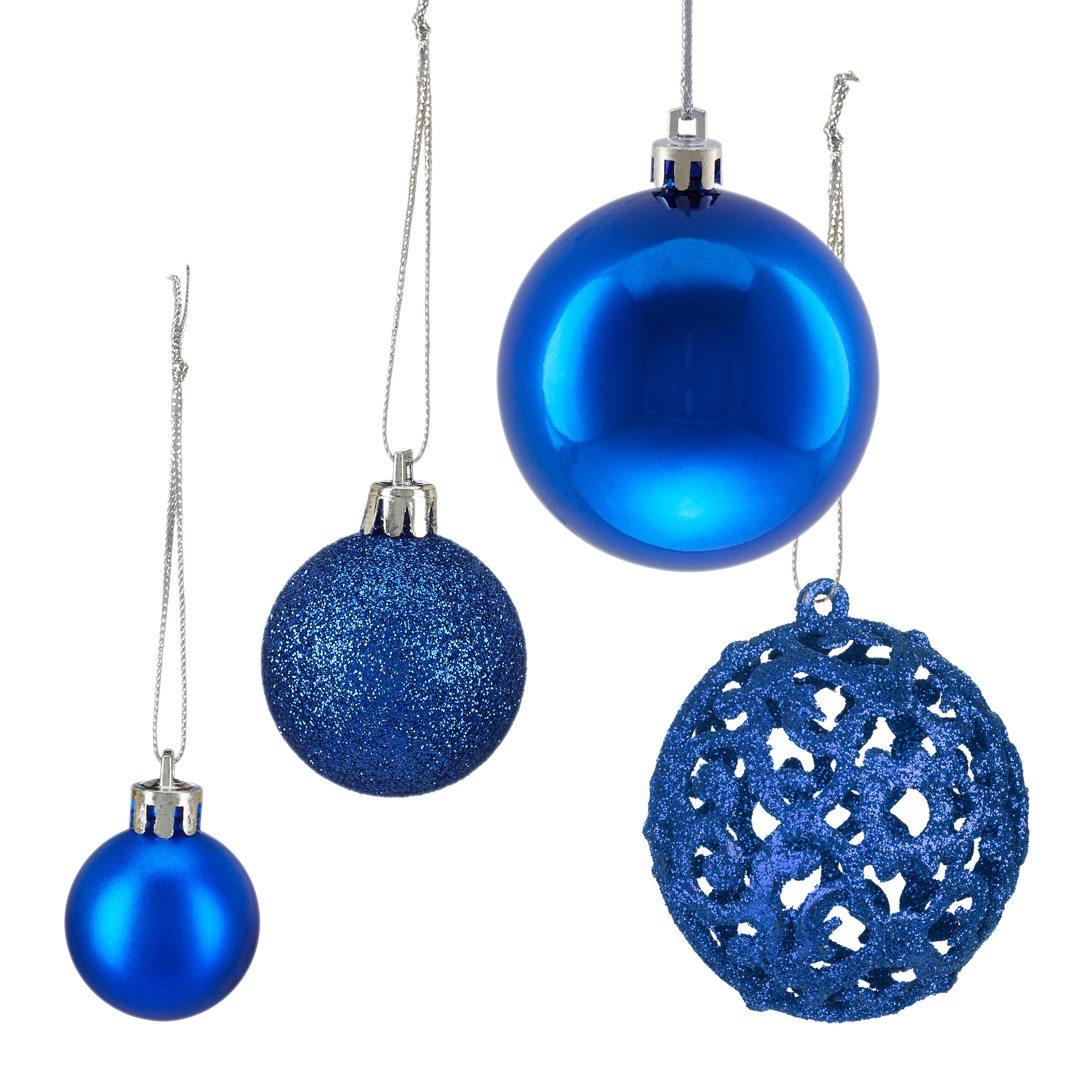 Weihnachtskugeln Weihnachtsbaumkugeln Christbaumkugelset Baumschmuckset 50 Stück