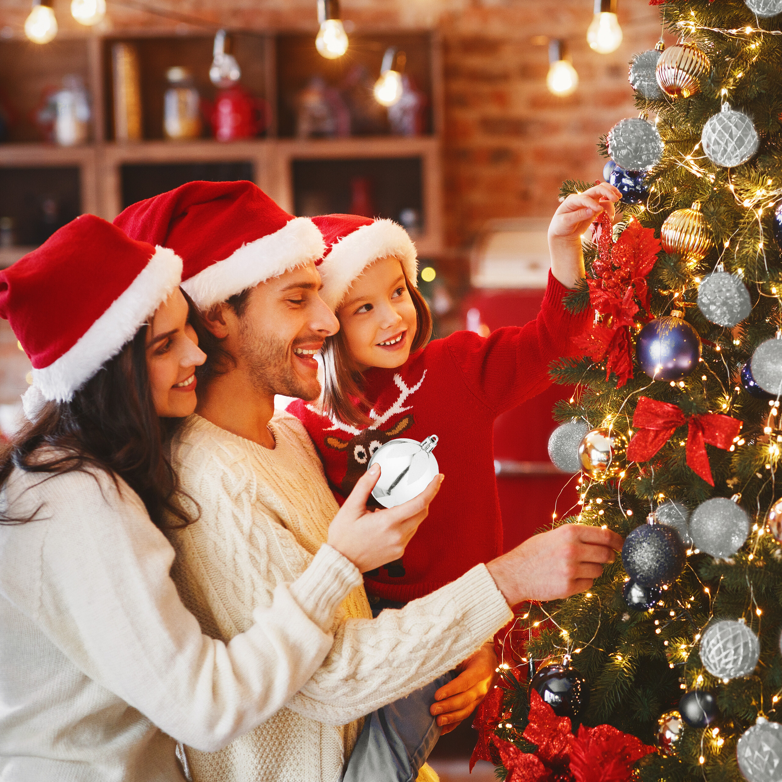 Weihnachtskugeln Christbaumkugel Tannenbaumkugel Tannenbaumschmuck 72er Set