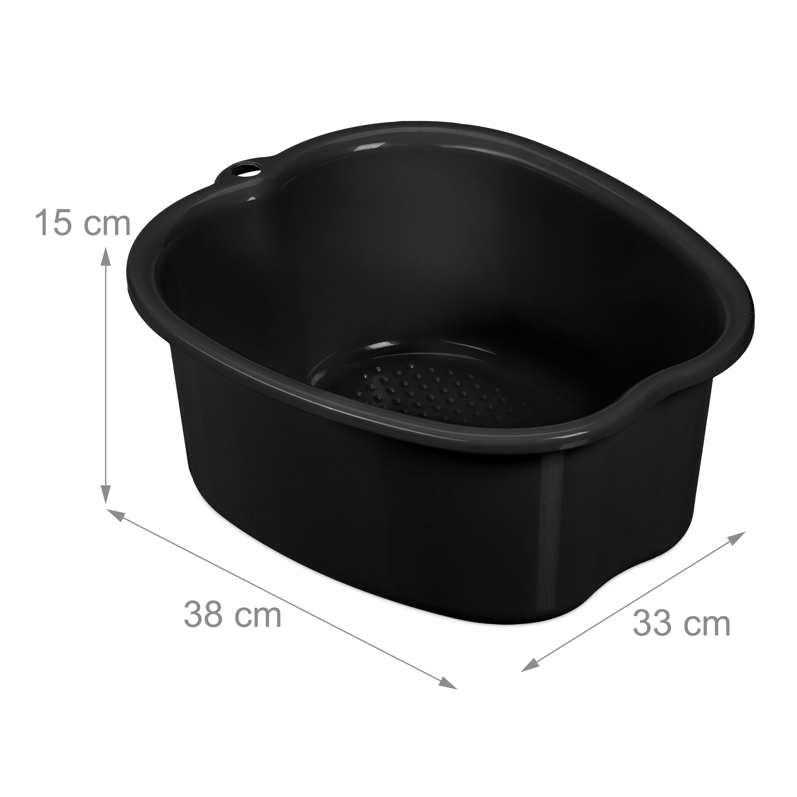 Fußbadewanne Fußbad Fußwaschschüssel Fußpflegewanne Fußwaschbecken 10 Liter - Bild 21 von 24