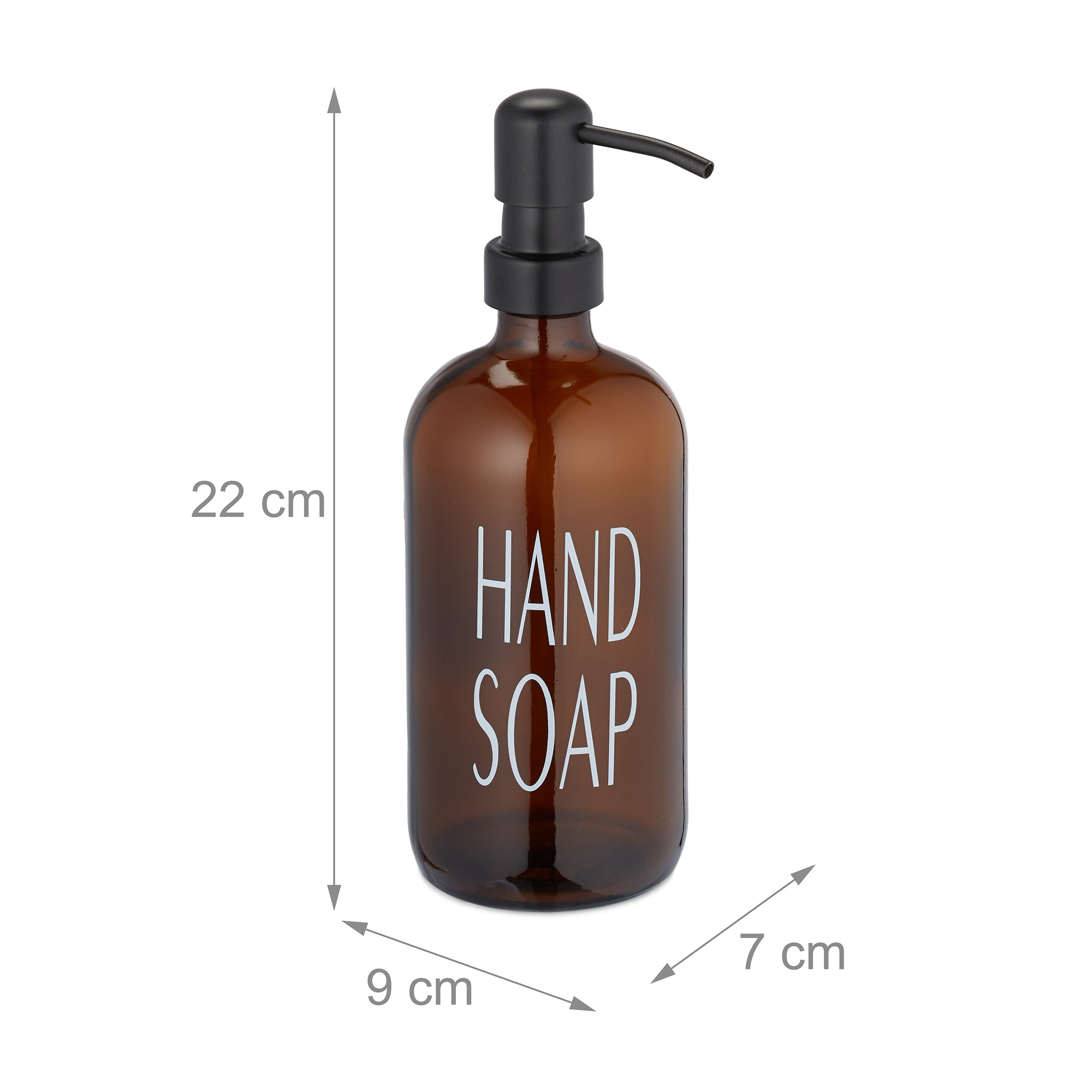 Blomus Seifenspender SARJA Aus Keramik, Beige (Moonbeam), Ø 7,8 Cm, H 15 Cm – Mit Pumpkopf, Nachfüllbar