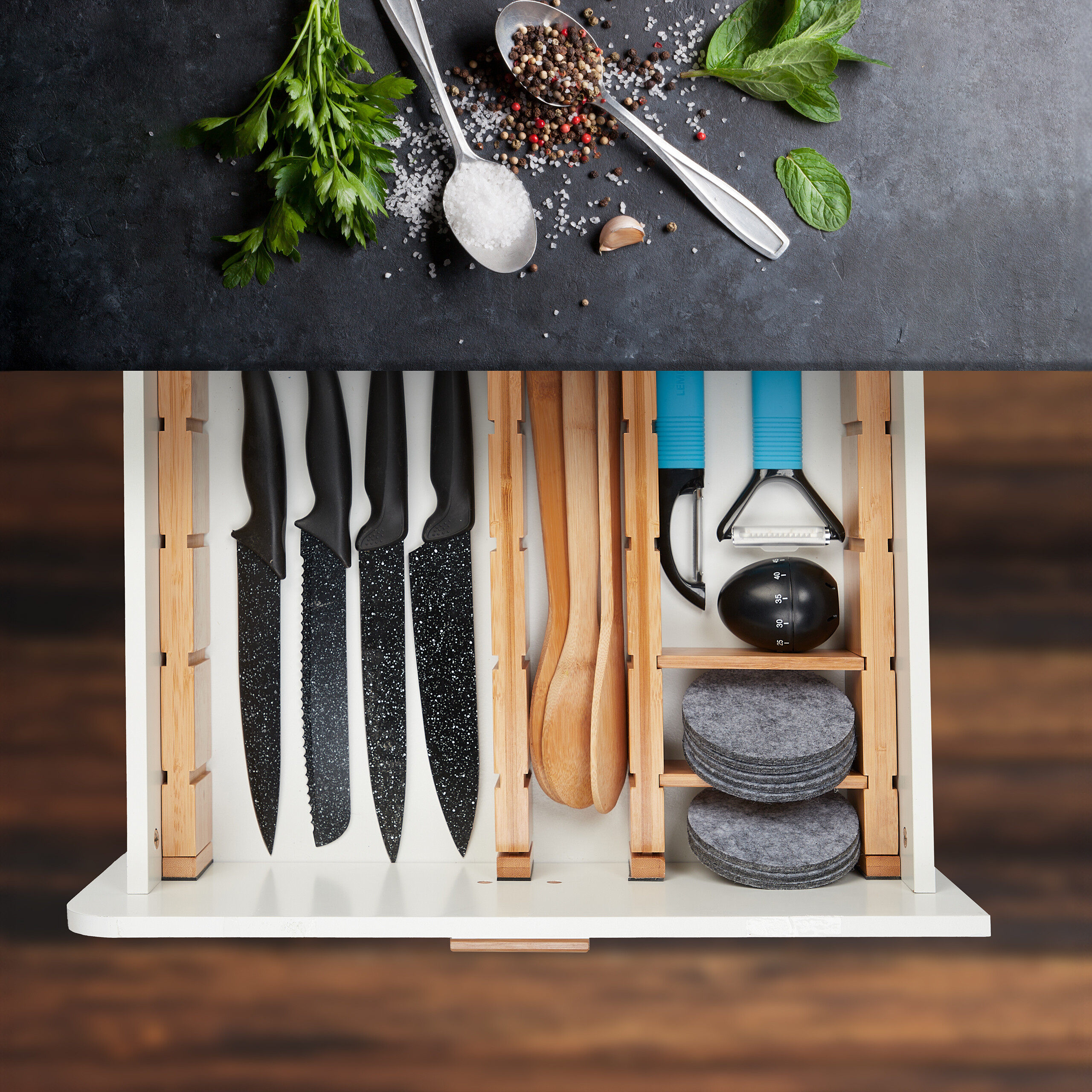 Système de rangement de cuisine avec finition en bois, organisateur de casseroles - Chine Tirez le tiroir du Cabinet de l'organiseur et Multipurpose tirez Panier prix Système de rangement de cuisine avec finition en bois, organisateur de casseroles - Chine Tirez le tiroir du Cabinet de l'organiseur et Multipurpose tirez Panier prix
