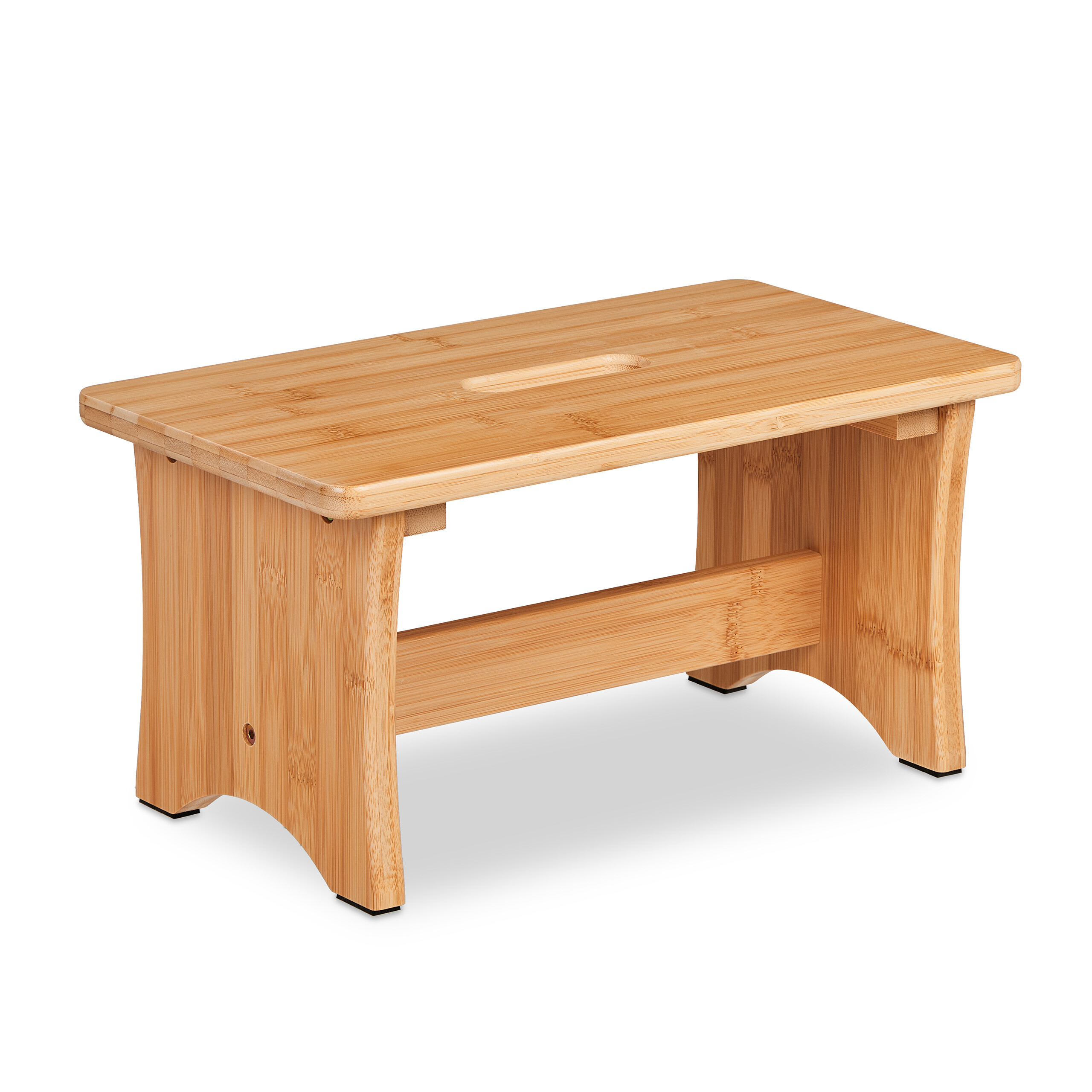 Hocker bambus Tritthocker Fuschemel Blumenhocker leicht natur stabil |  eBay.de
