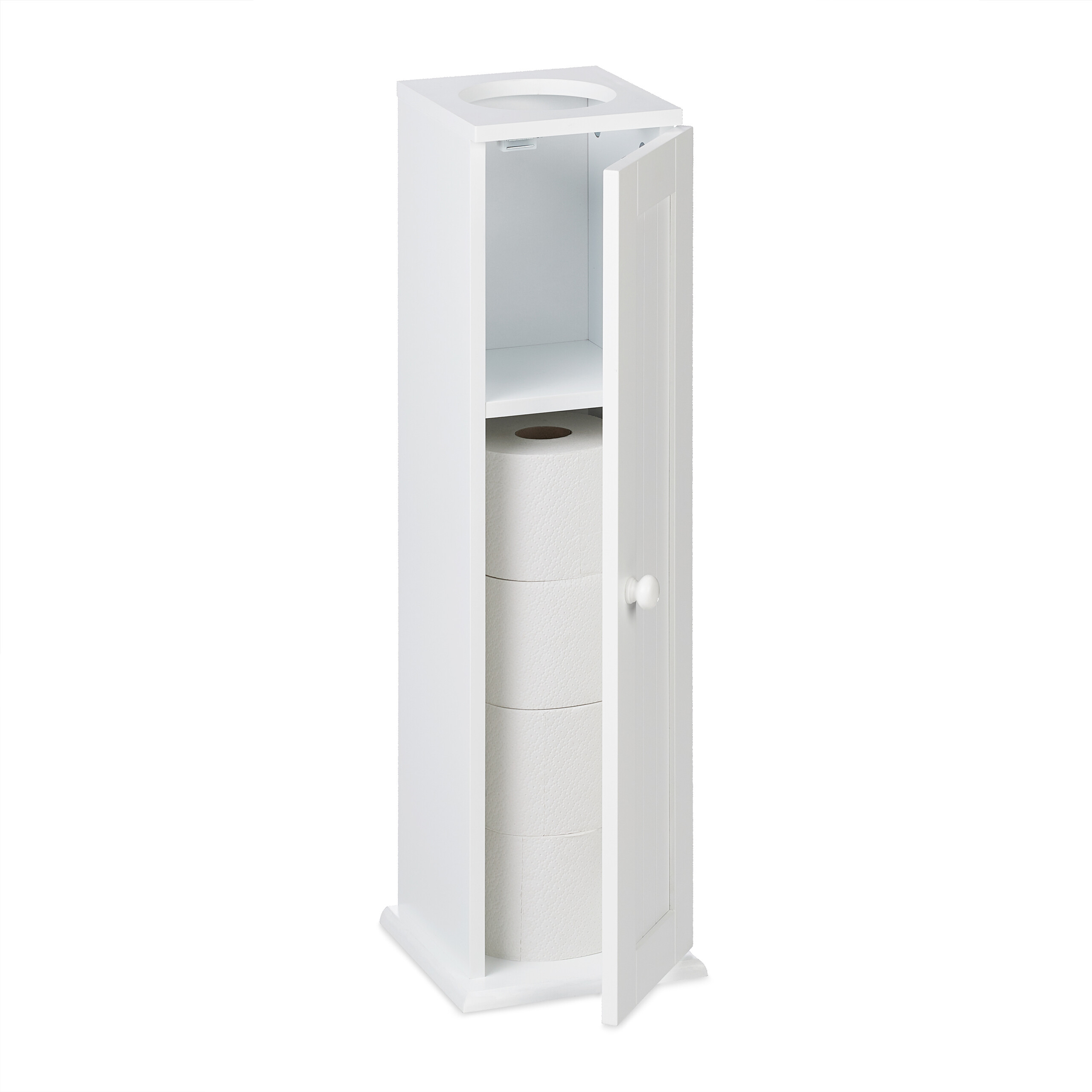 Toilettenschrank Toilettenregal Badregal WC-Schrank Badezimmer-Regal schmal