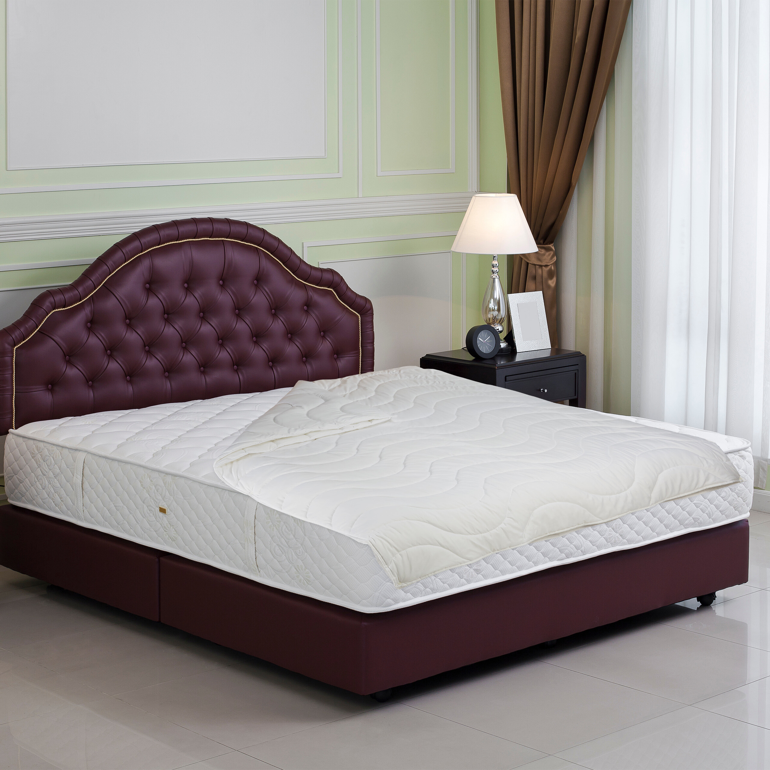 Edredón cama estaciones Relleno nórdico piezas Manta poliéster - Main Image