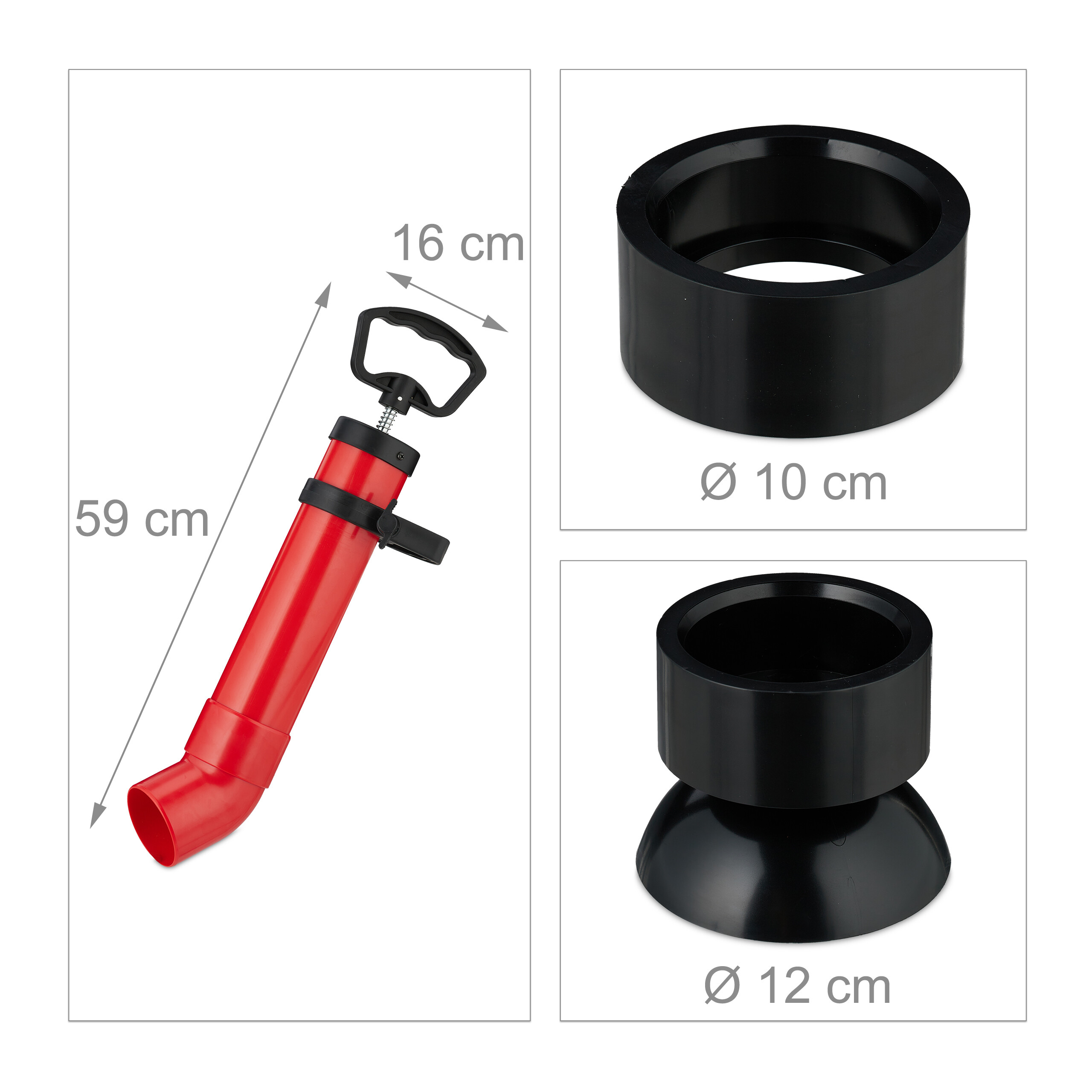 Sturalavelli Professionale Ad Aria Compressa 8 Bar - Pompa Per Tubi E Scarichi