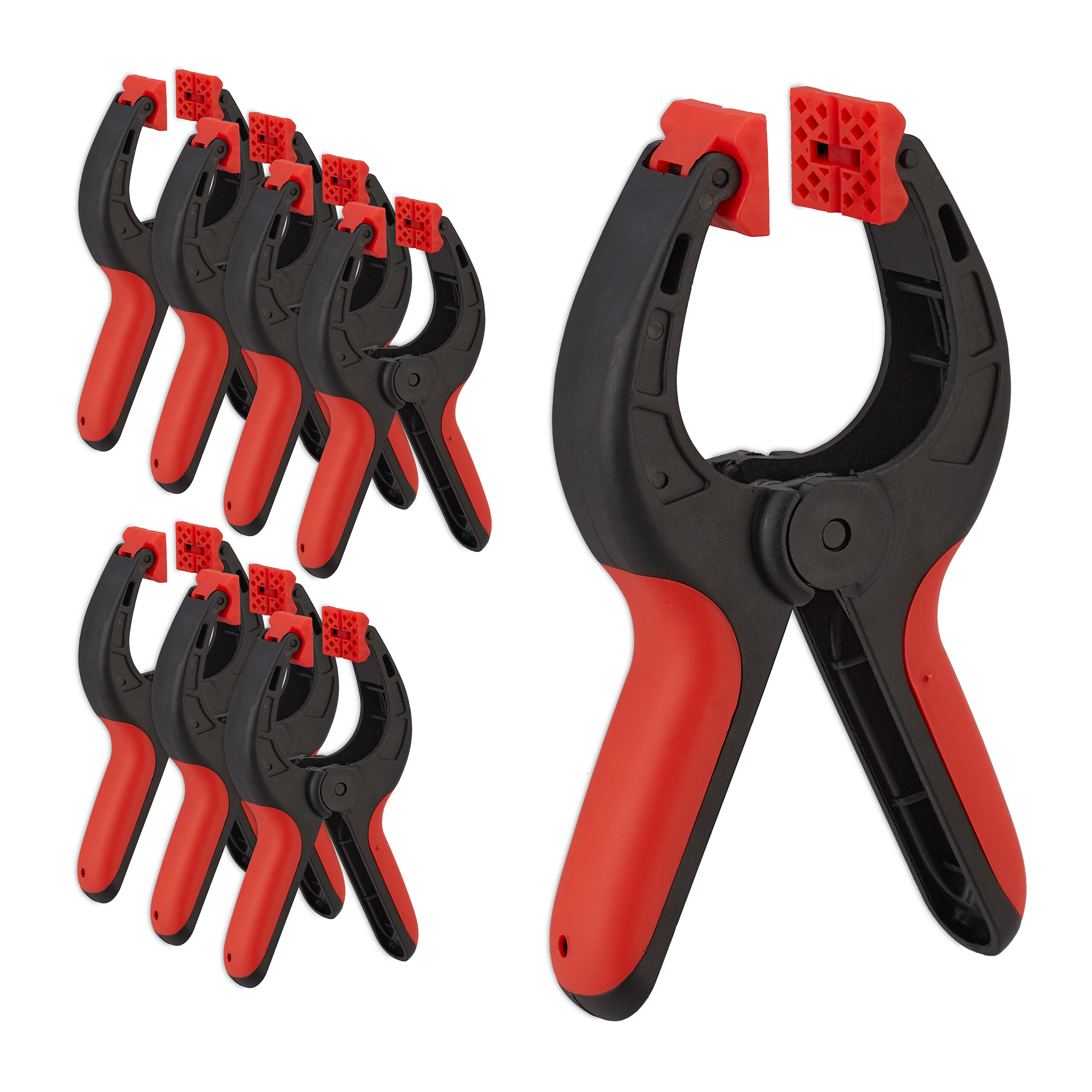 Lot De 8 Pinces En C Universelles - Serre-Joints Pour Soudure, Menuiserie Et Travaux