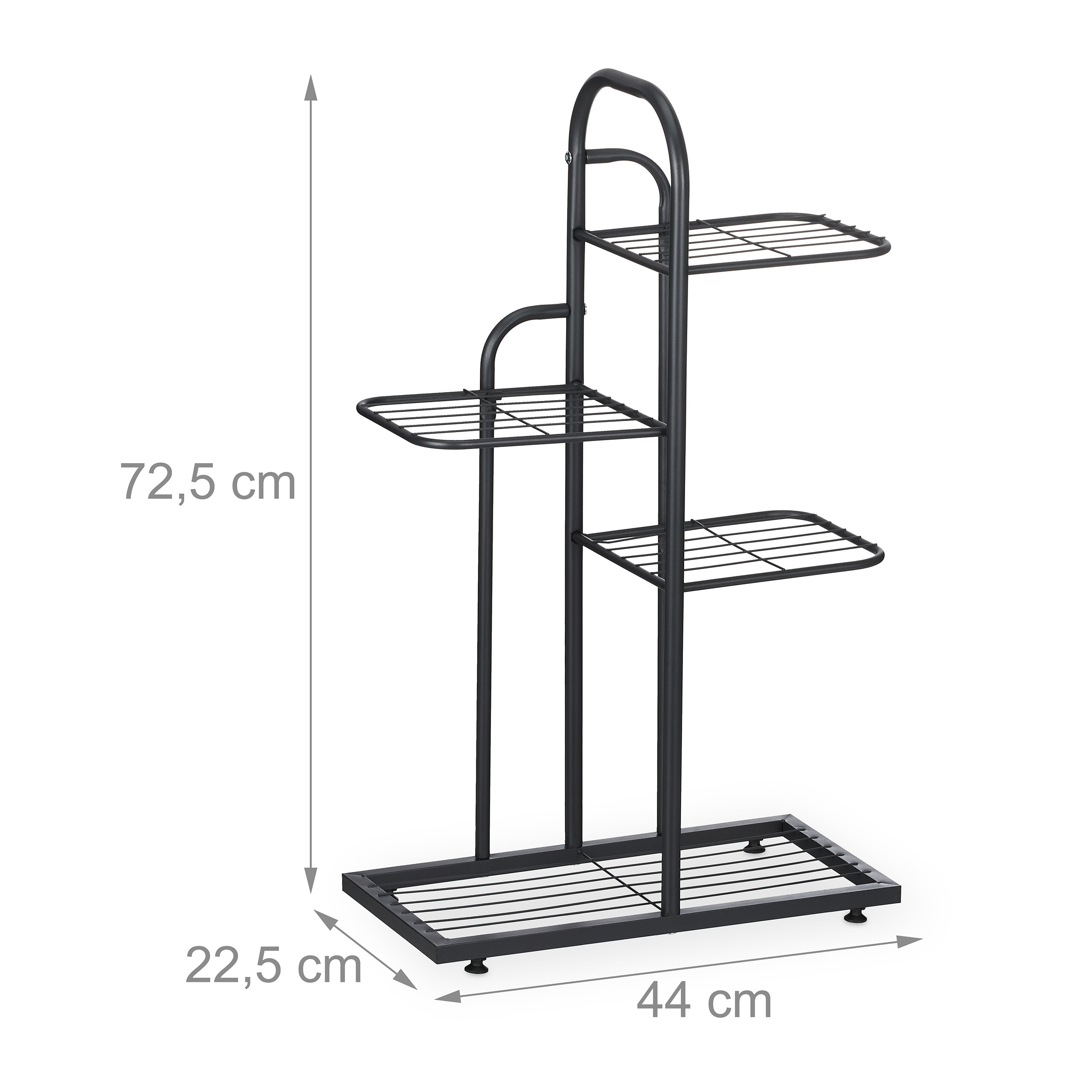Relaxdays Supporto per Fiori e Piante in Vaso da D: 20 cm, Set da 3 Portavasi, Fioriere da Interno, in Bambù, Marrone | Leroy Merlin