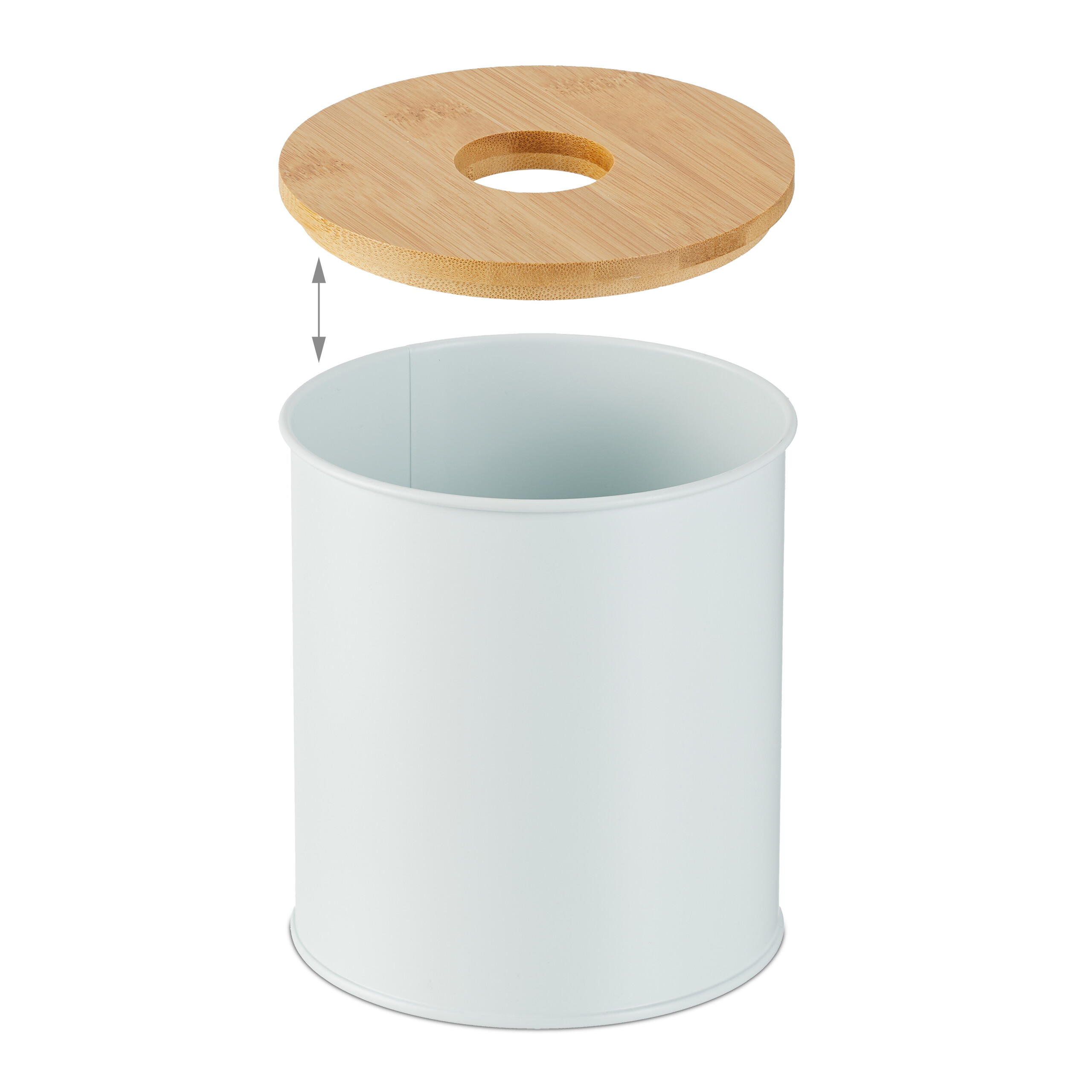 Kosmetikeimer Toiletteneimer 2L Badabfalleimer Badkübel WC Eimer Hygieneeimer - Bild 7 von 15