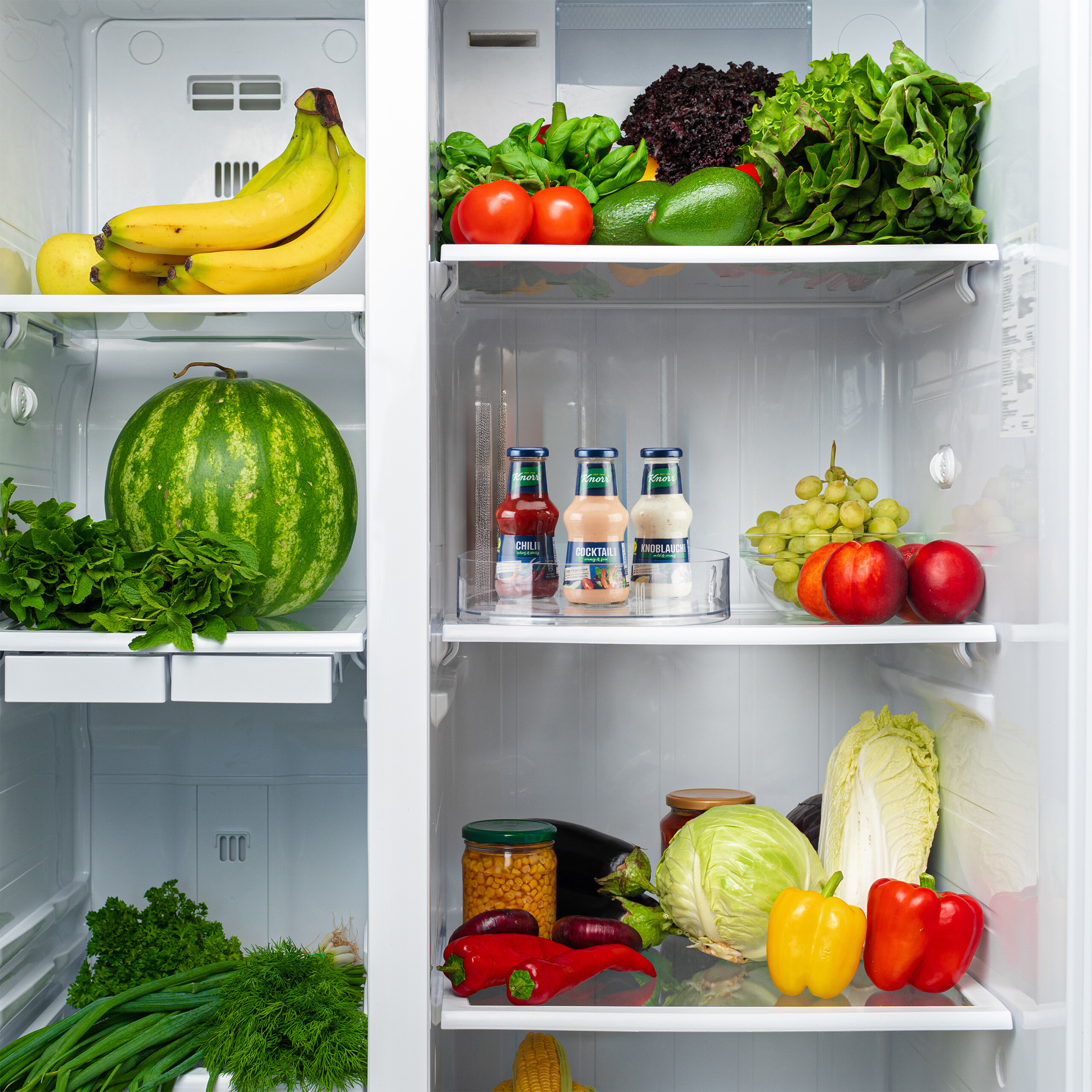 Drehteller Drehscheibe Kühlschrank Organizer Gewürzständer Gewürz Rondell