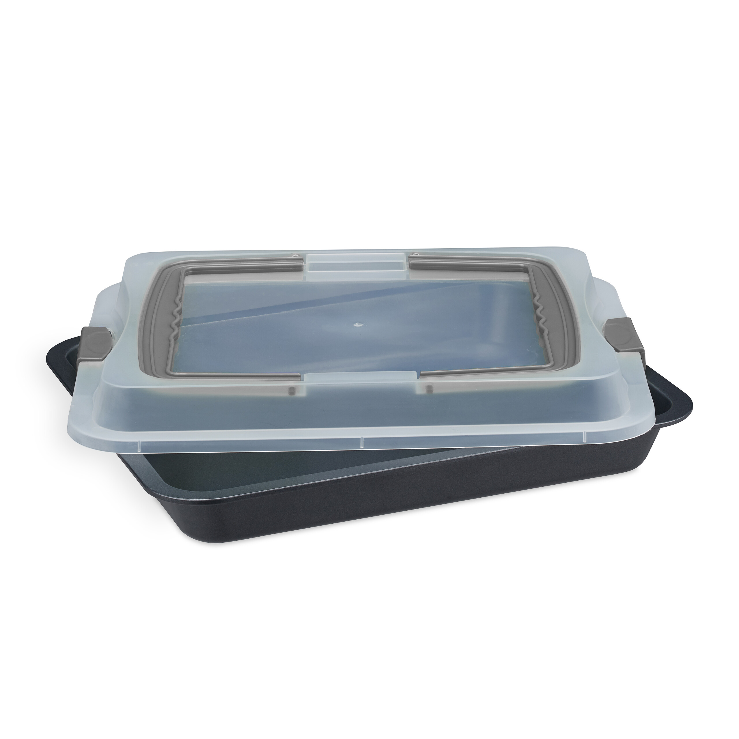 Backblech Backform mit Deckel Kuchenbox 3in1 Transporthaube für Kuchen 940 g - Bild 9 von 10