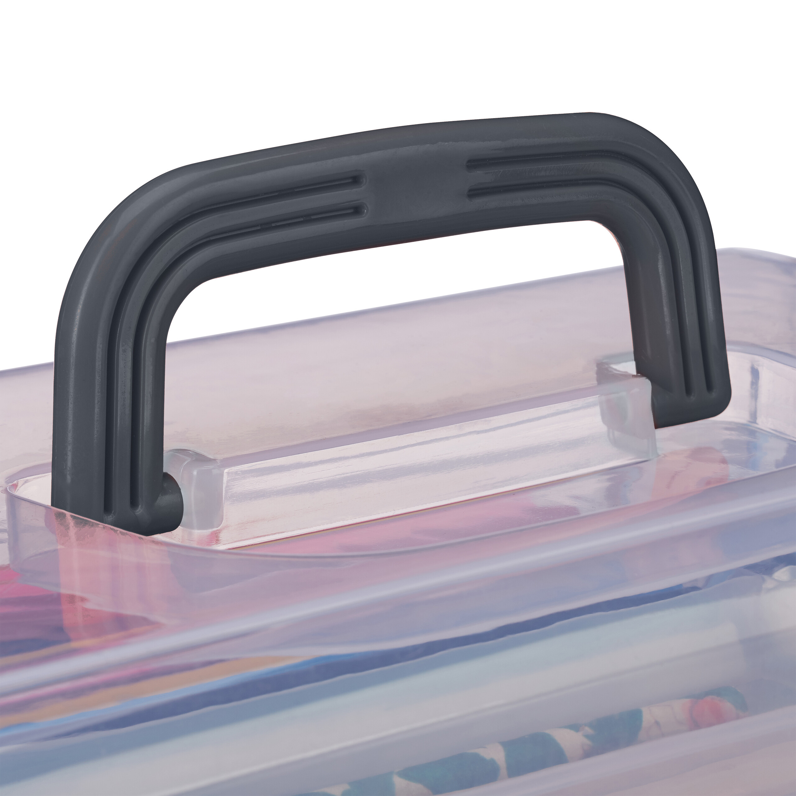 Aufbewahrungsbox mit fächern Sortierkoffer Büro-Organizer 3 Etagen transparent - Bild 30 von 30