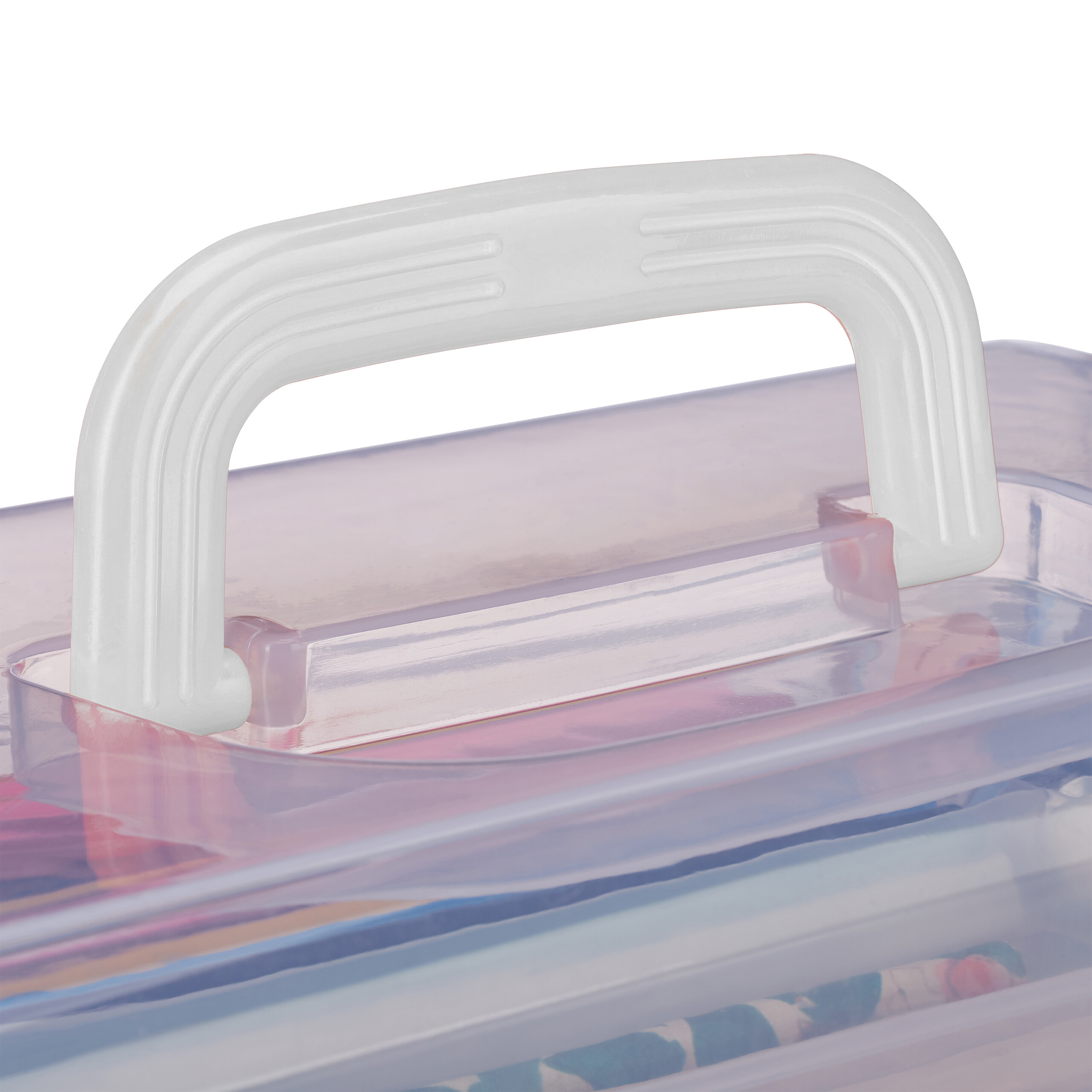 Aufbewahrungsbox mit fächern Sortierkoffer Büro-Organizer 3 Etagen transparent - Bild 21 von 30