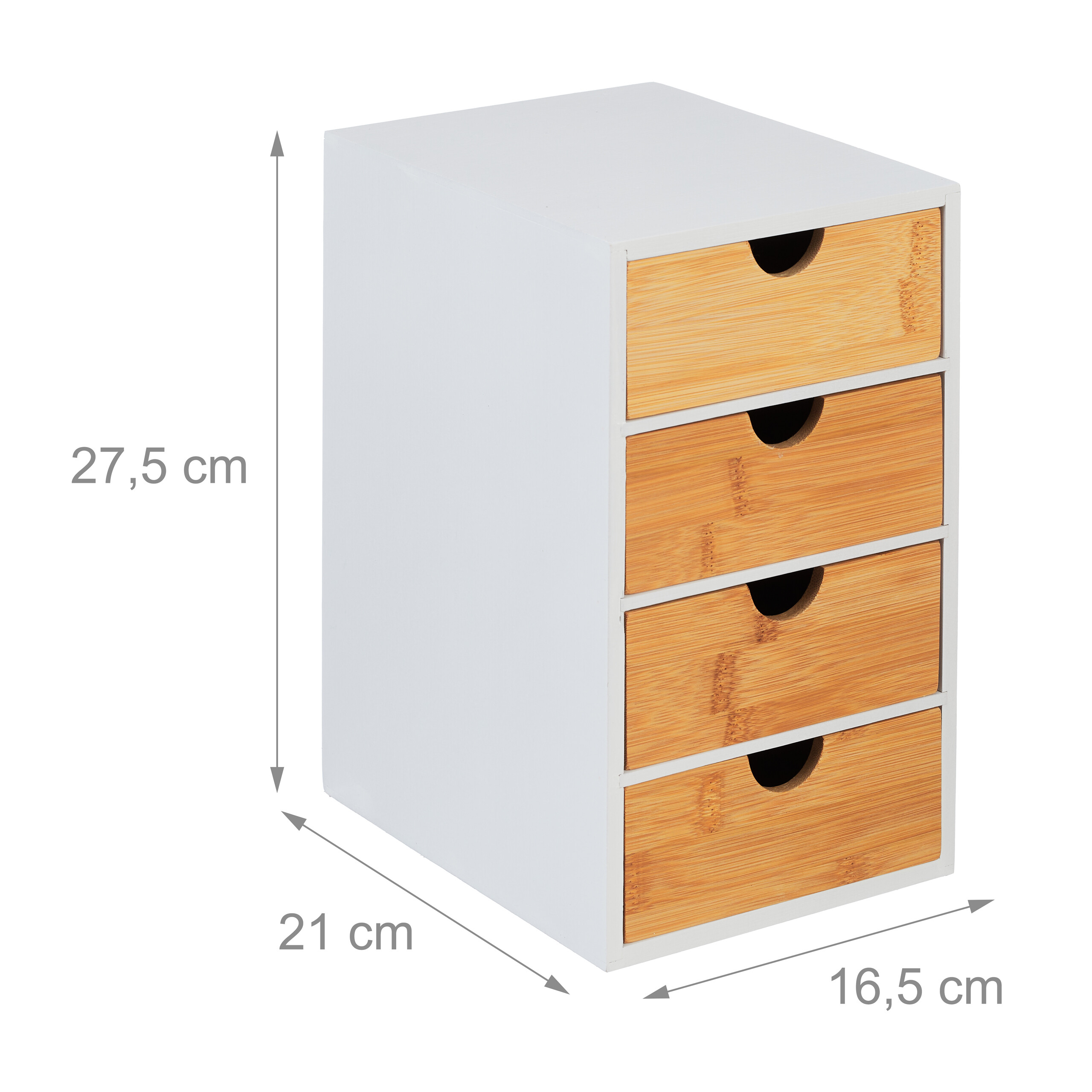 Schubladenbox bambus Schreibtisch Organizer Bro Aufbewahrung Mini Kommode  | eBay