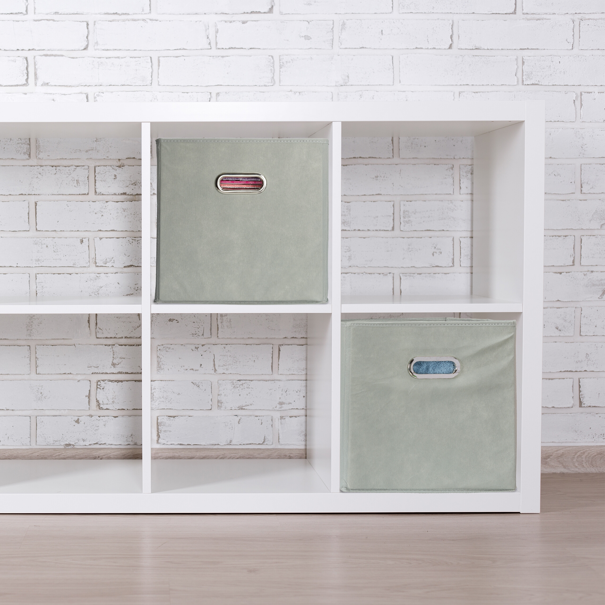 Aufbewahrungsbox 4x Faltkiste 30x30x30cm Schrankbox faltbar Stoffbox Regalbox - Bild 40 von 54