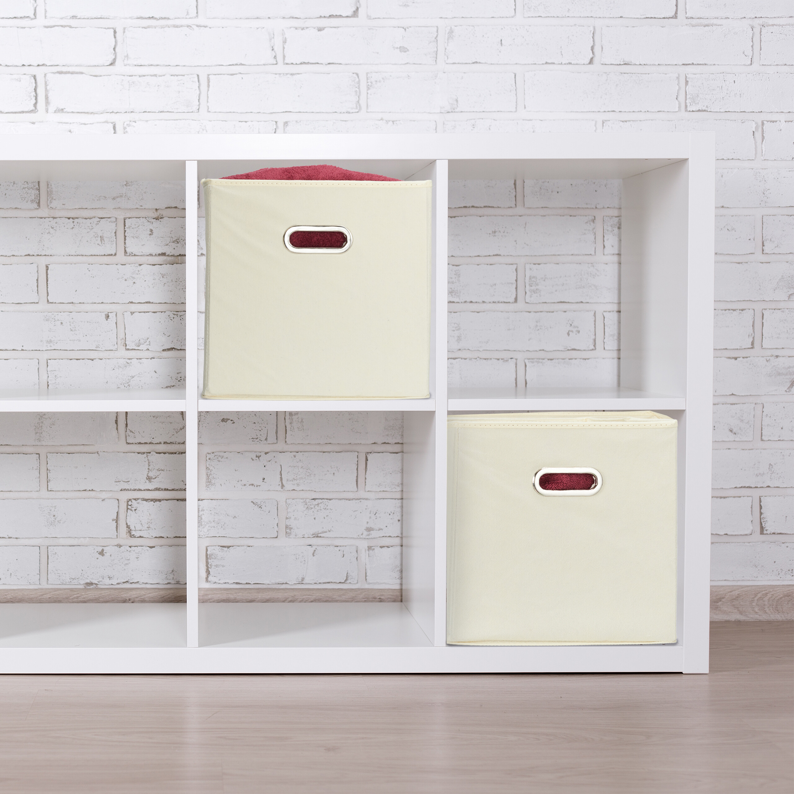 Aufbewahrungsbox 4x Faltkiste 30x30x30cm Schrankbox faltbar Stoffbox Regalbox - Bild 48 von 54