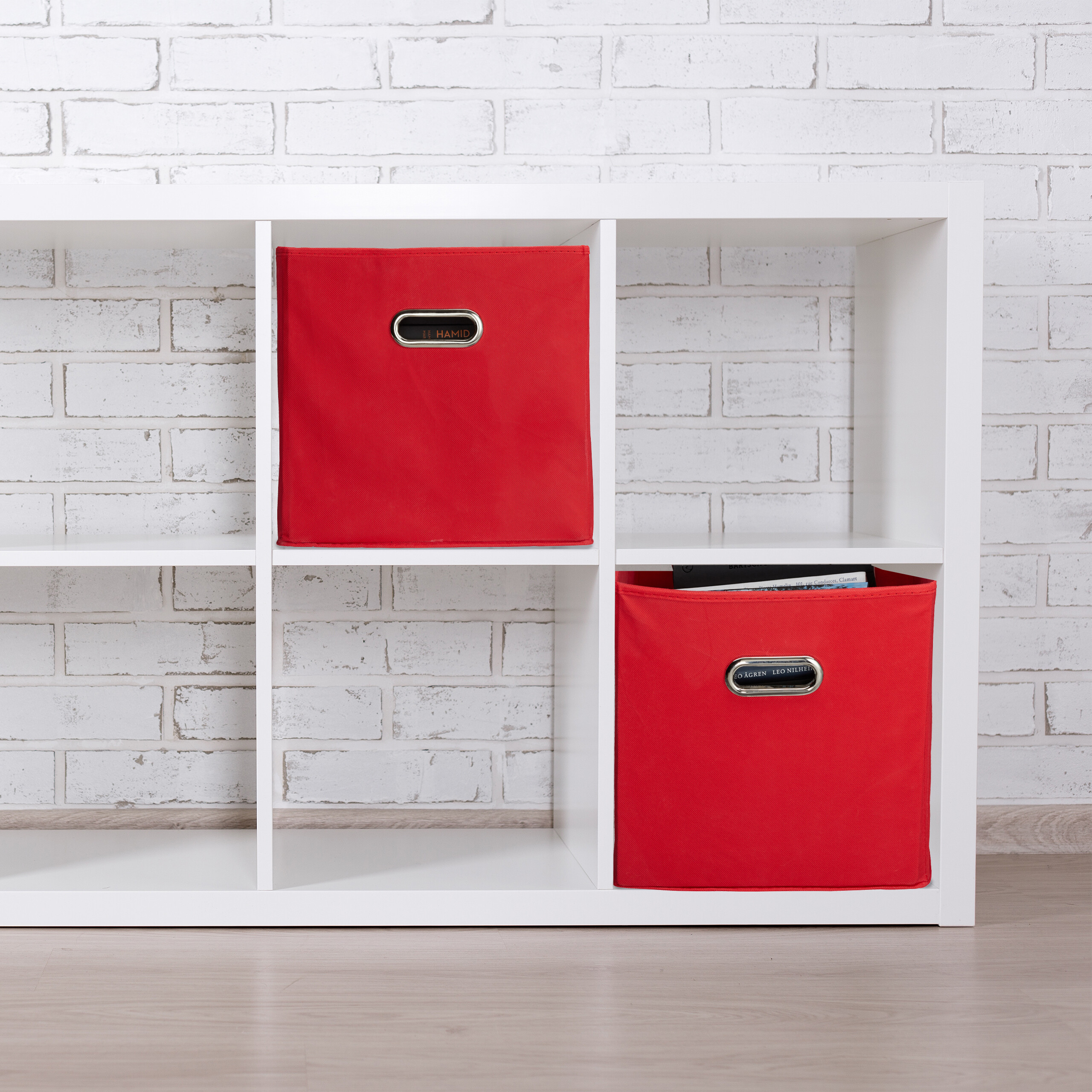 Aufbewahrungsbox 4x Faltkiste 30x30x30cm Schrankbox faltbar Stoffbox Regalbox - Bild 16 von 54