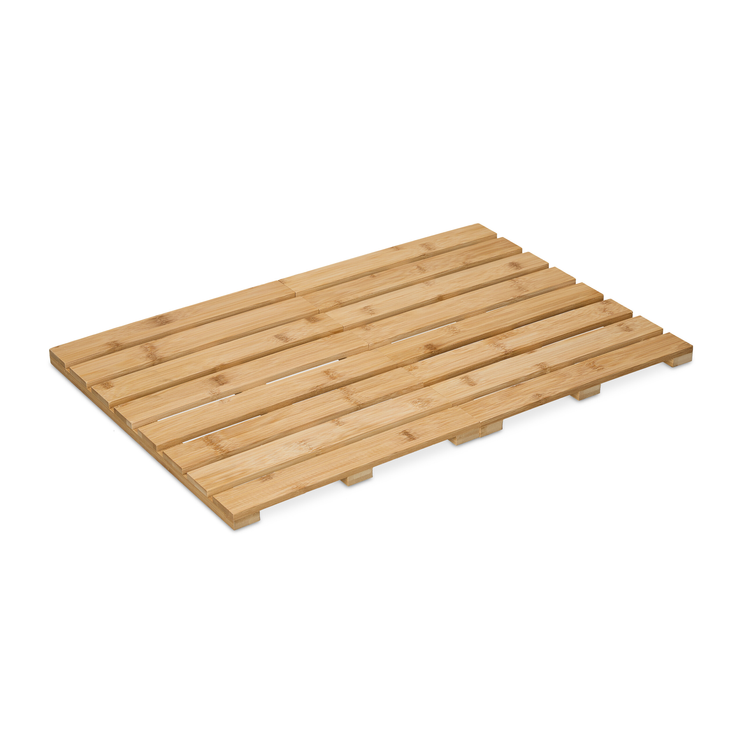 Bambus badematte Duschmatte aus Holz Rutschfester Baderost Sauna Fumatte |  eBay