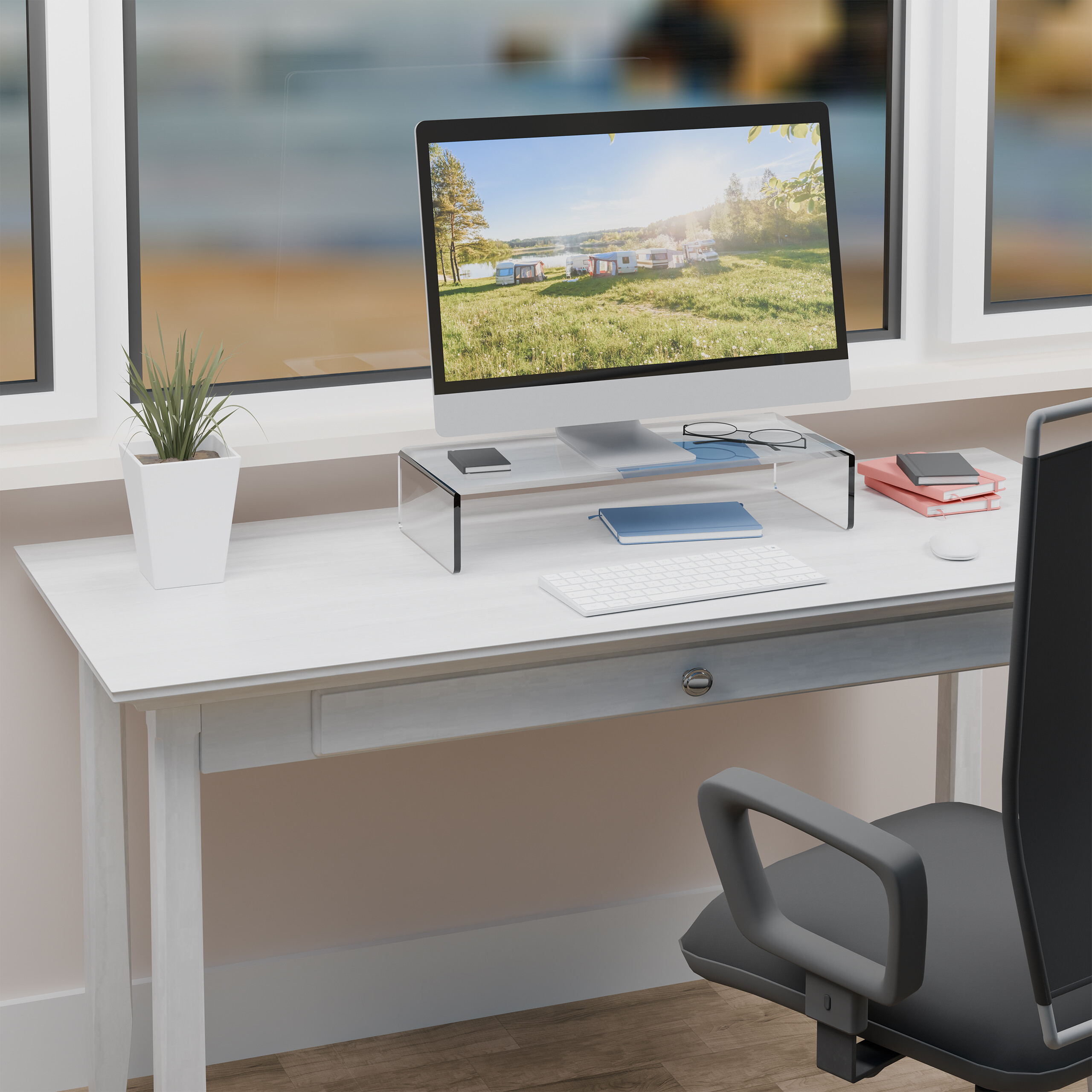 Supporto per monitor Alzata per schermo Alzata per monitor