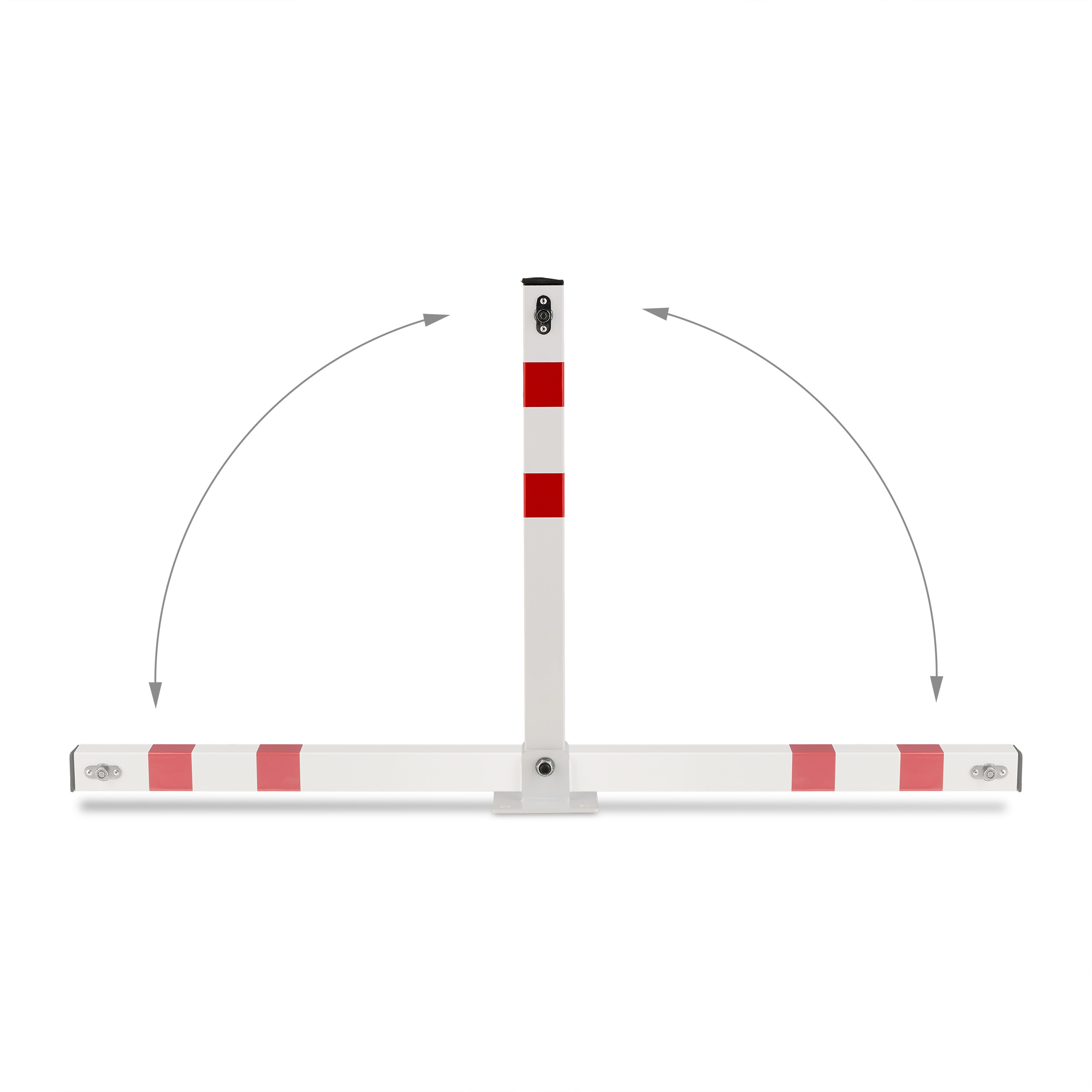 Absperrpfosten Parkplatzsperre Parkpfosten Pfosten Parkplatz Absperrung klappbar - Bild 16 von 18