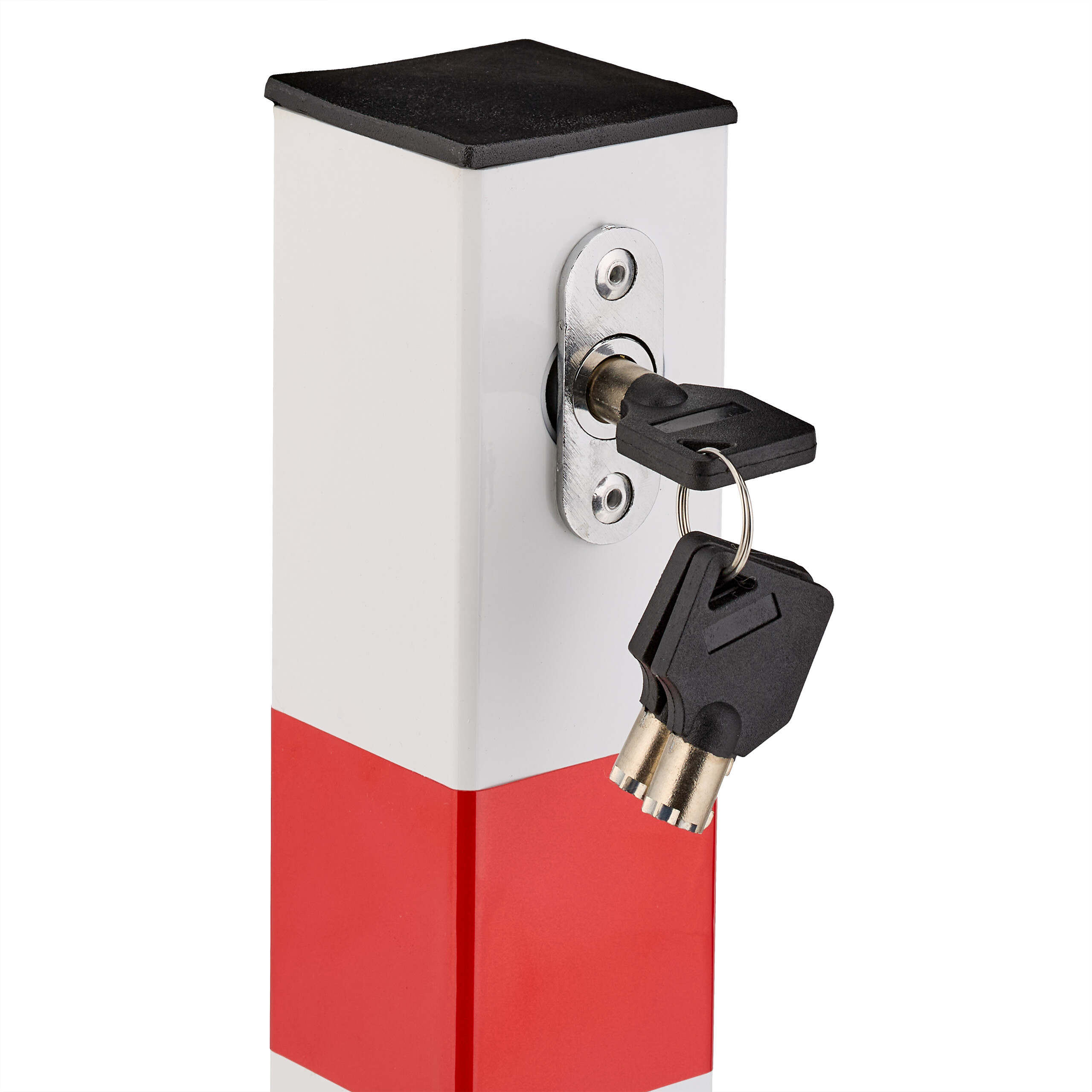 Absperrpfosten Parkplatzsperre Parkpfosten Pfosten Parkplatz Absperrung klappbar - Bild 17 von 18