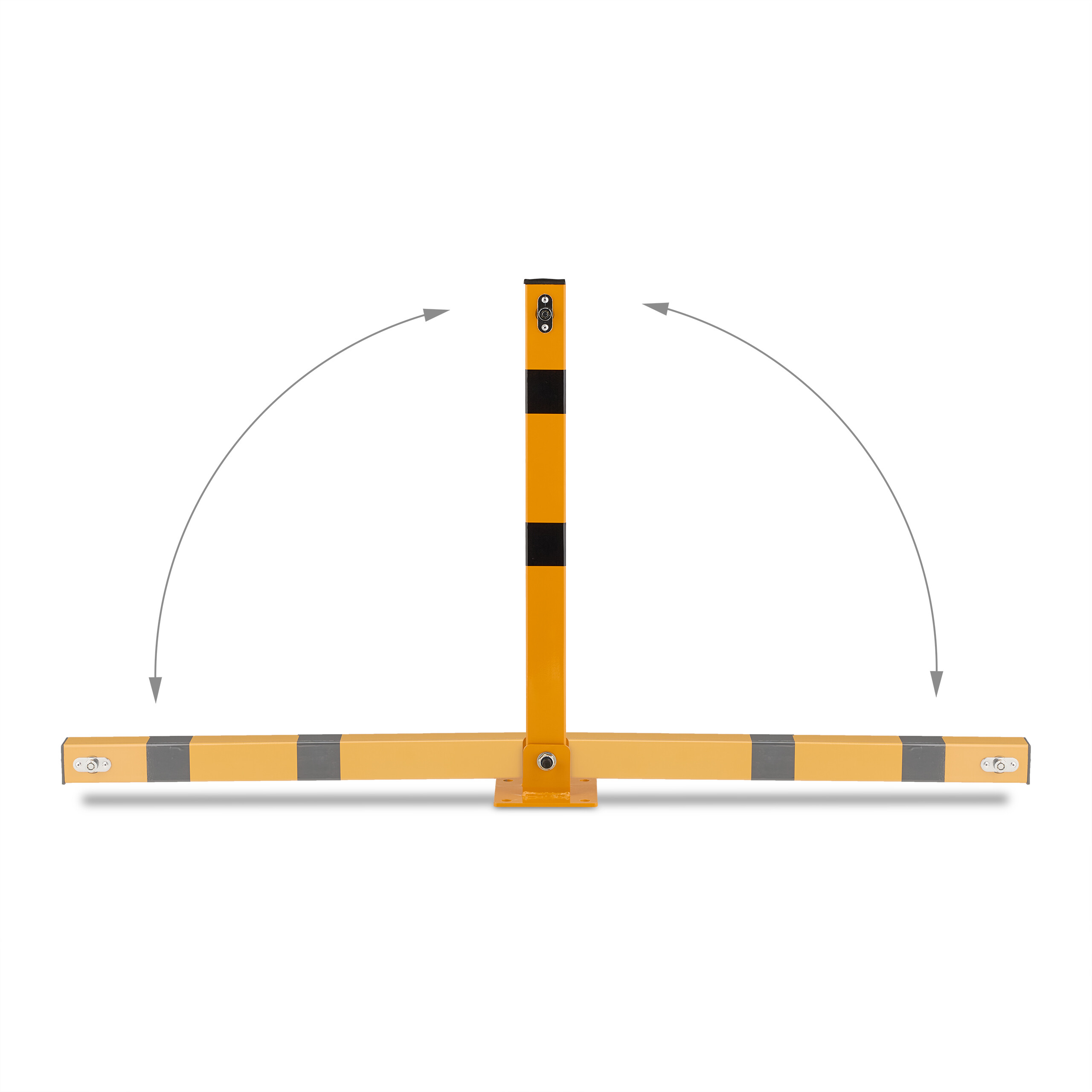 Absperrpfosten Parkplatzsperre Parkpfosten Pfosten Parkplatz Absperrung klappbar - Bild 8 von 18