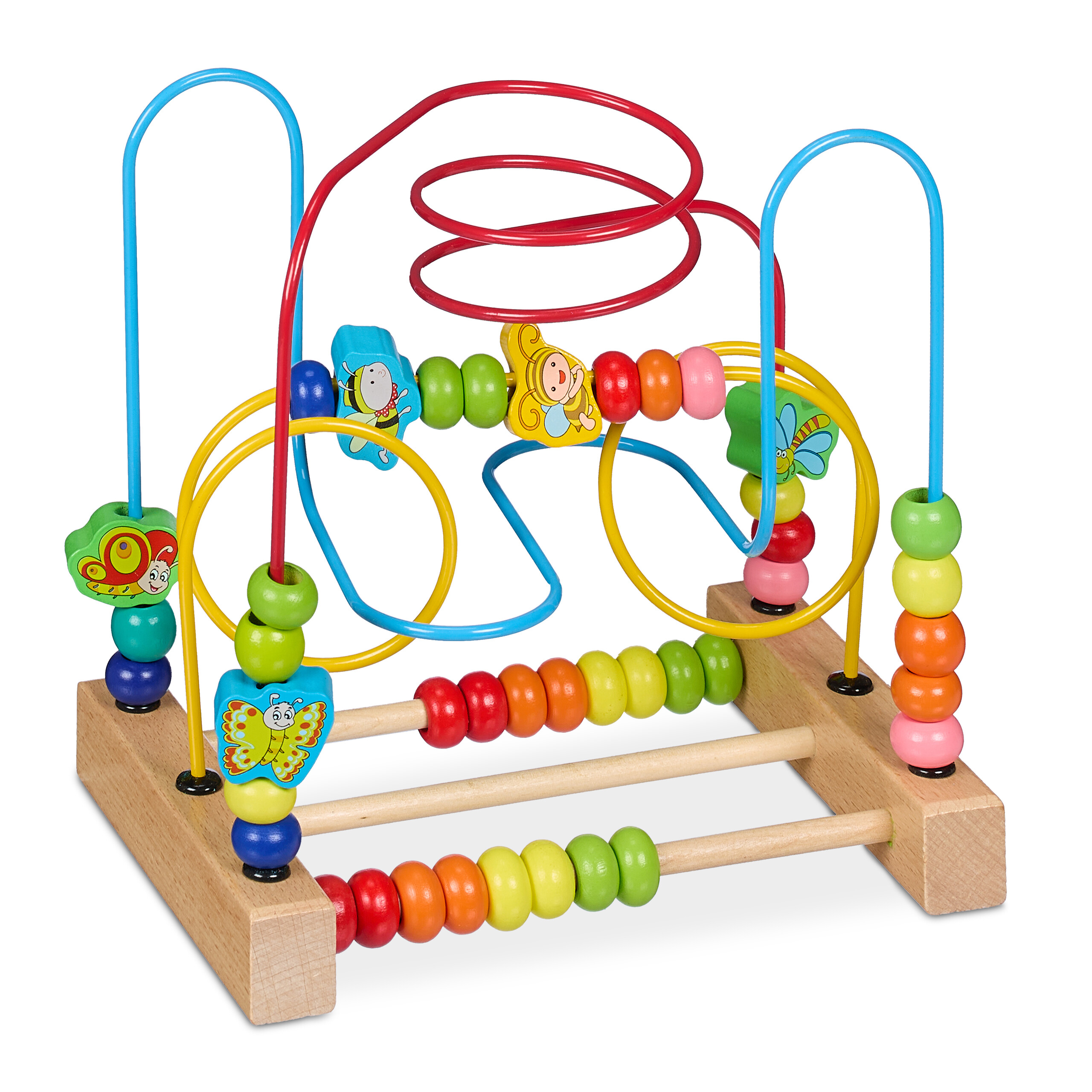 Motorikschleife Motorikspielzeug Holzspielzeug Holzmotorikspielzeug Kinder Holz - Bild 20 von 24