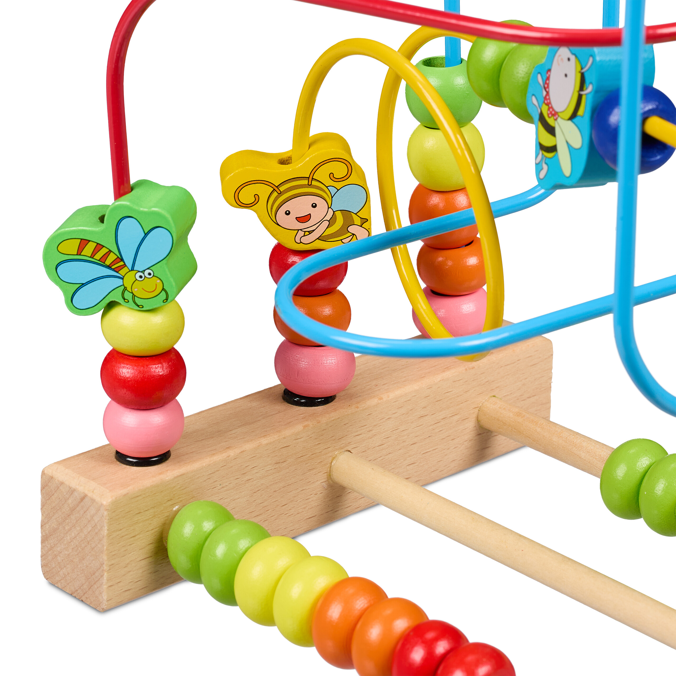 Motorikschleife Motorikspielzeug Holzspielzeug Holzmotorikspielzeug Kinder Holz - Bild 24 von 24