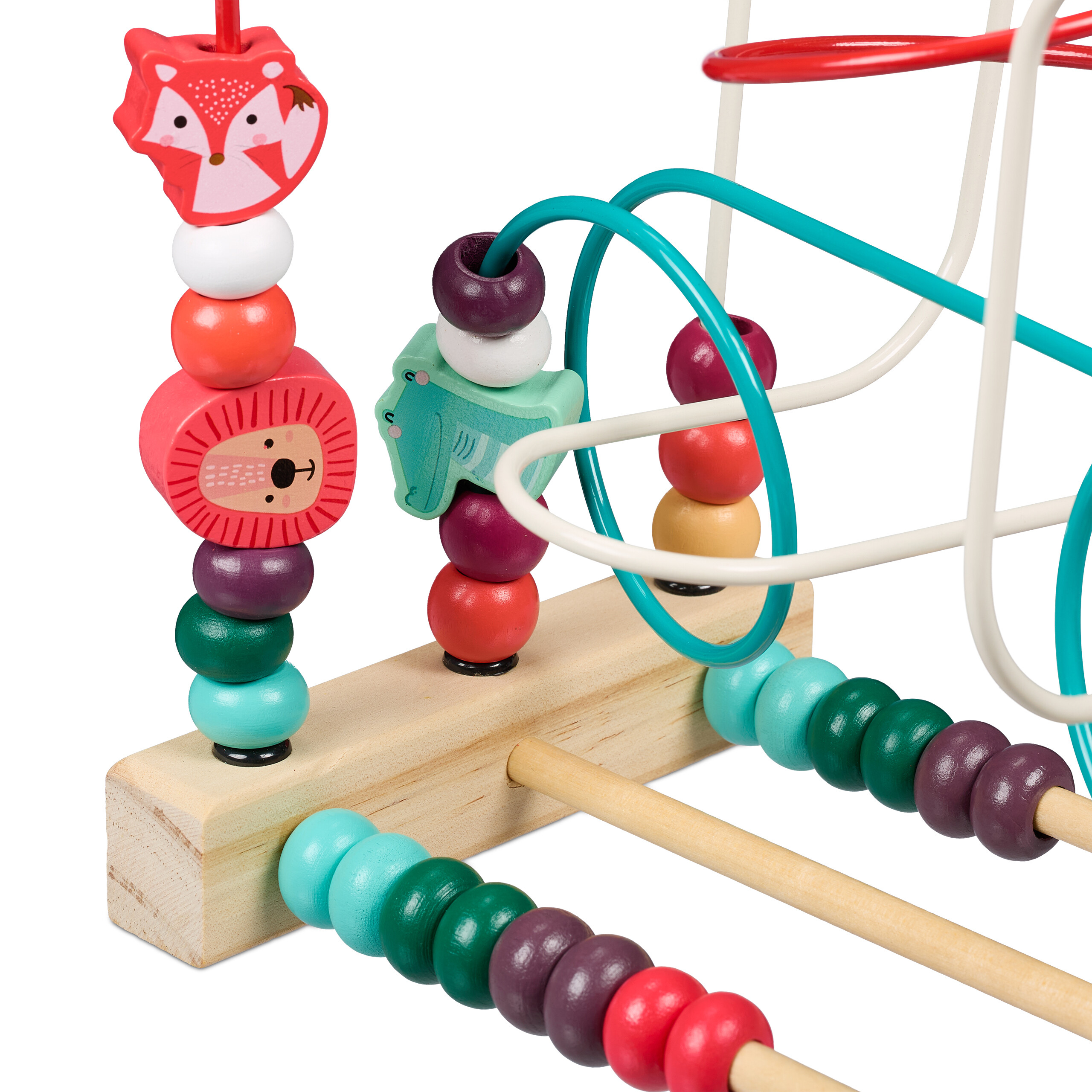 Motorikschleife Motorikspielzeug Holzspielzeug Holzmotorikspielzeug Kinder Holz - Bild 14 von 24