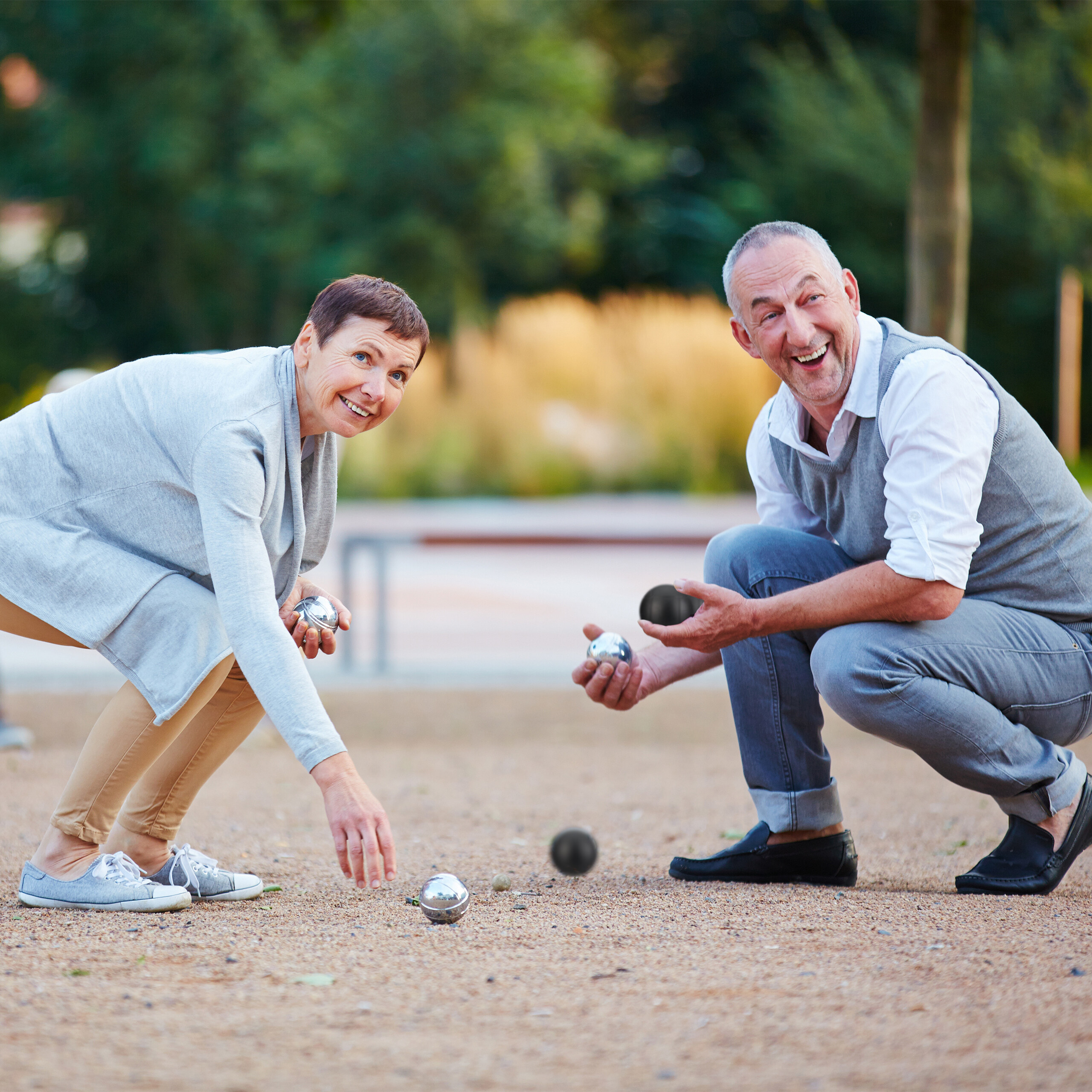 Boule Kugeln Boßelkugeln Petanque Wurfspiel Strandspiele Kegelspiel 6er Set - Bild 3 von 7
