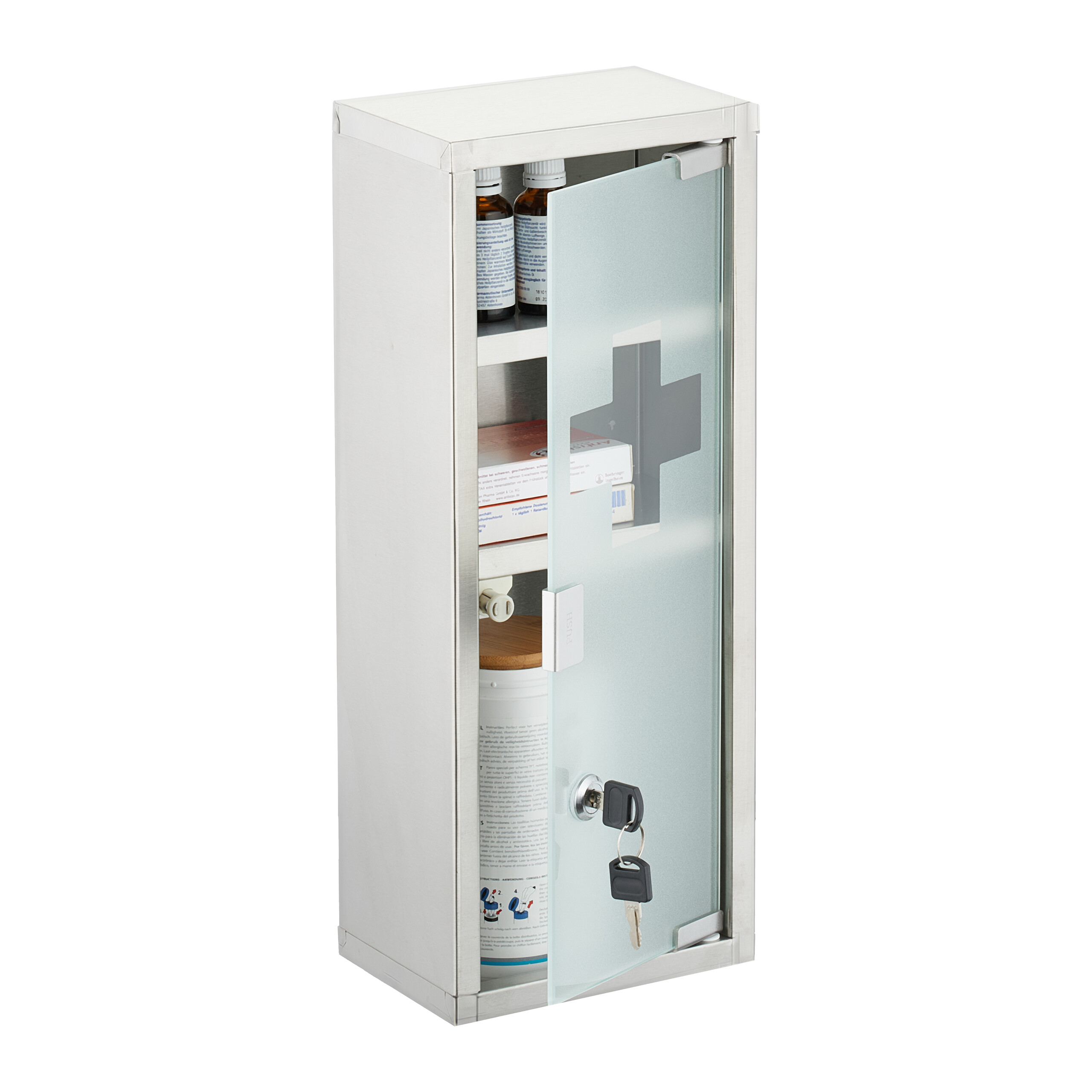 Medizinschrank Medikamentenschrank Erste Hilfe Schrank Hausapotheke 3 Fächer