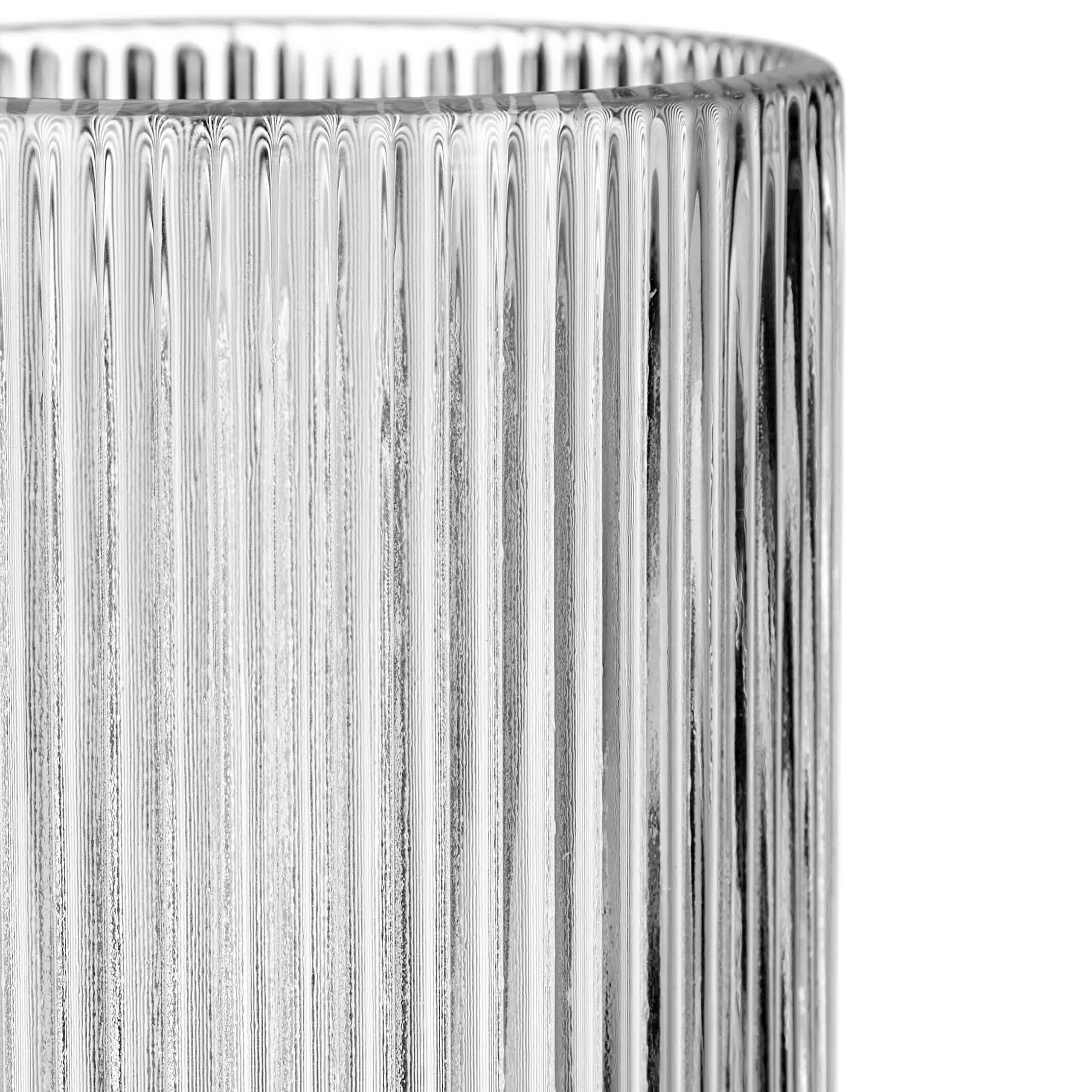 Trinkgläser Retroglas Eiskaffeeglas Longdrinkglas Gläserset Wasserglas 4er Set