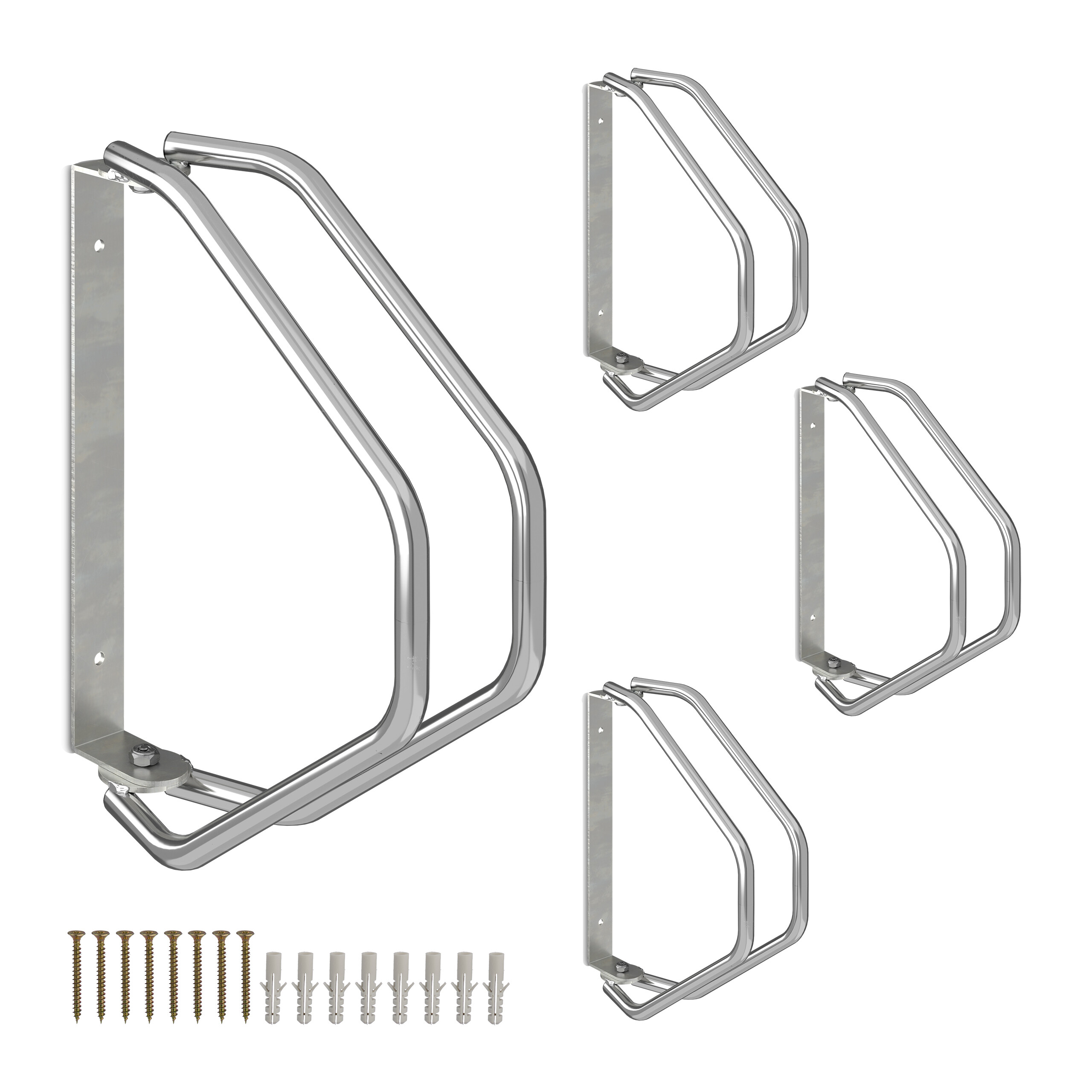 Fahrradständer Einzelparker Fahrradhalter Fahrradparker Fahrradbügel Wandmontage