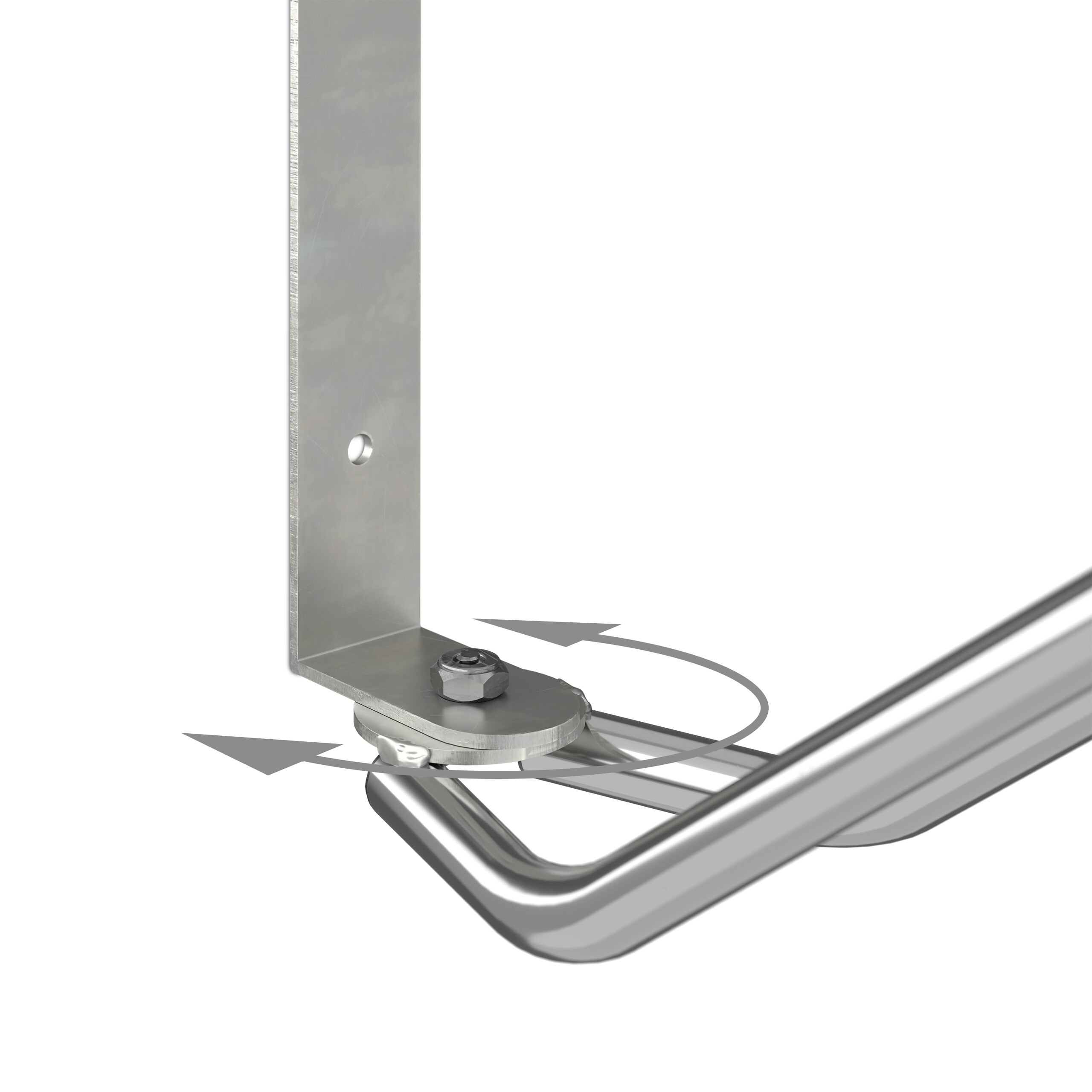 Fahrradständer Einzelparker Fahrradhalter Fahrradparker Fahrradbügel Wandmontage