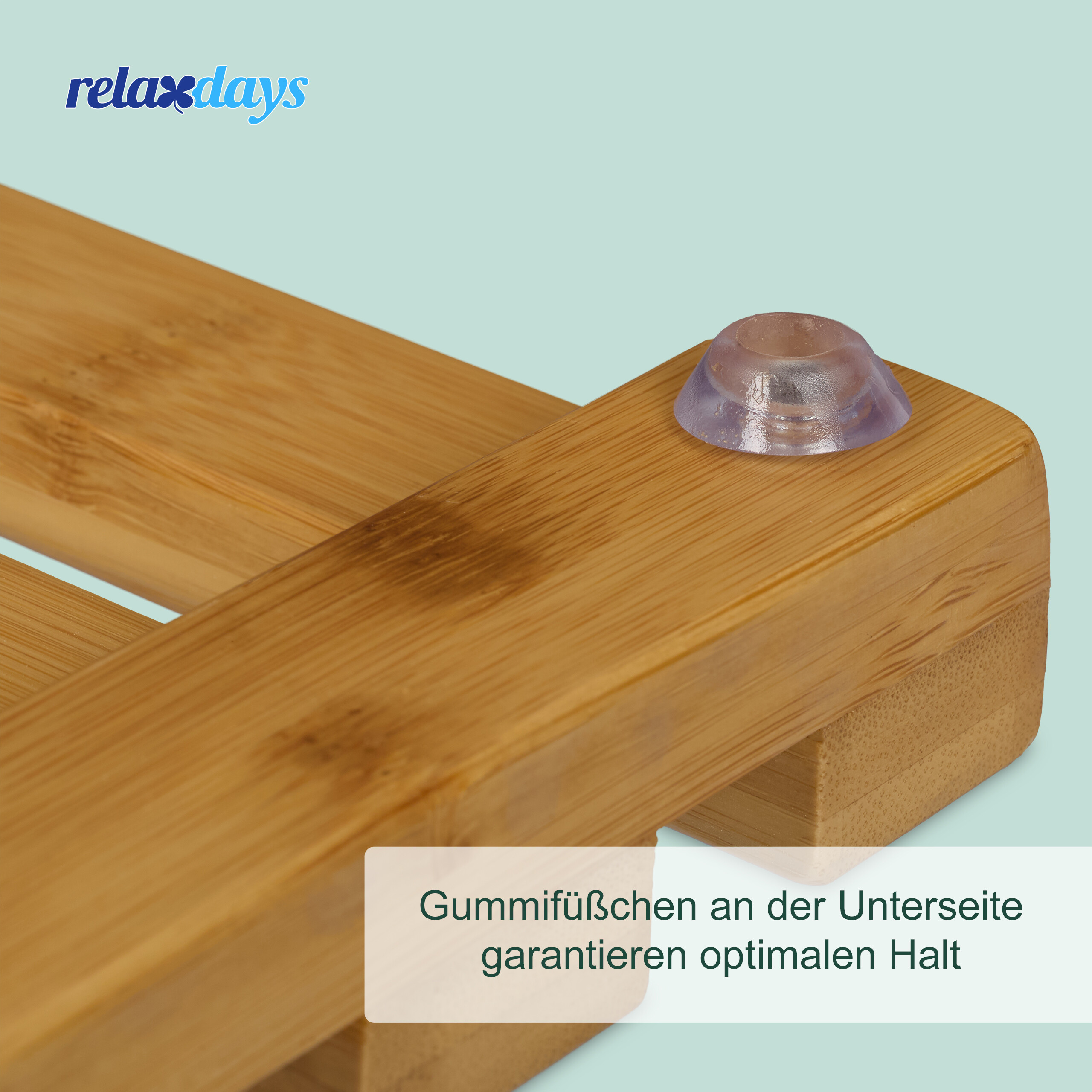 Bambus Badematte Duschmatte Bambusmatte Sauna Bodenrost Badvorleger Duschrost
