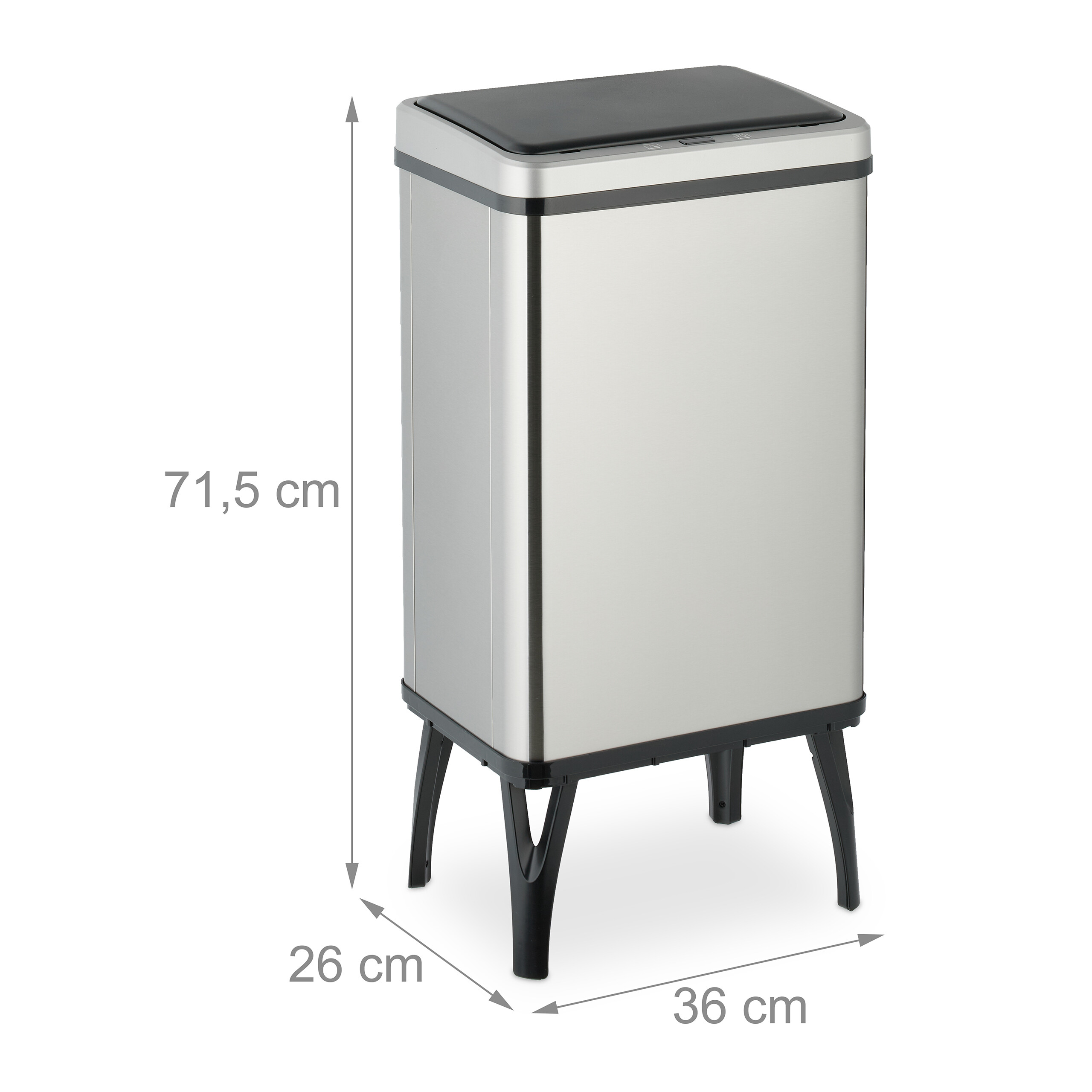 Mülleimer mit Sensor Abfallbehälter Küchenmülleimer Restmülleimer Abfalleimer - Bild 14 von 28