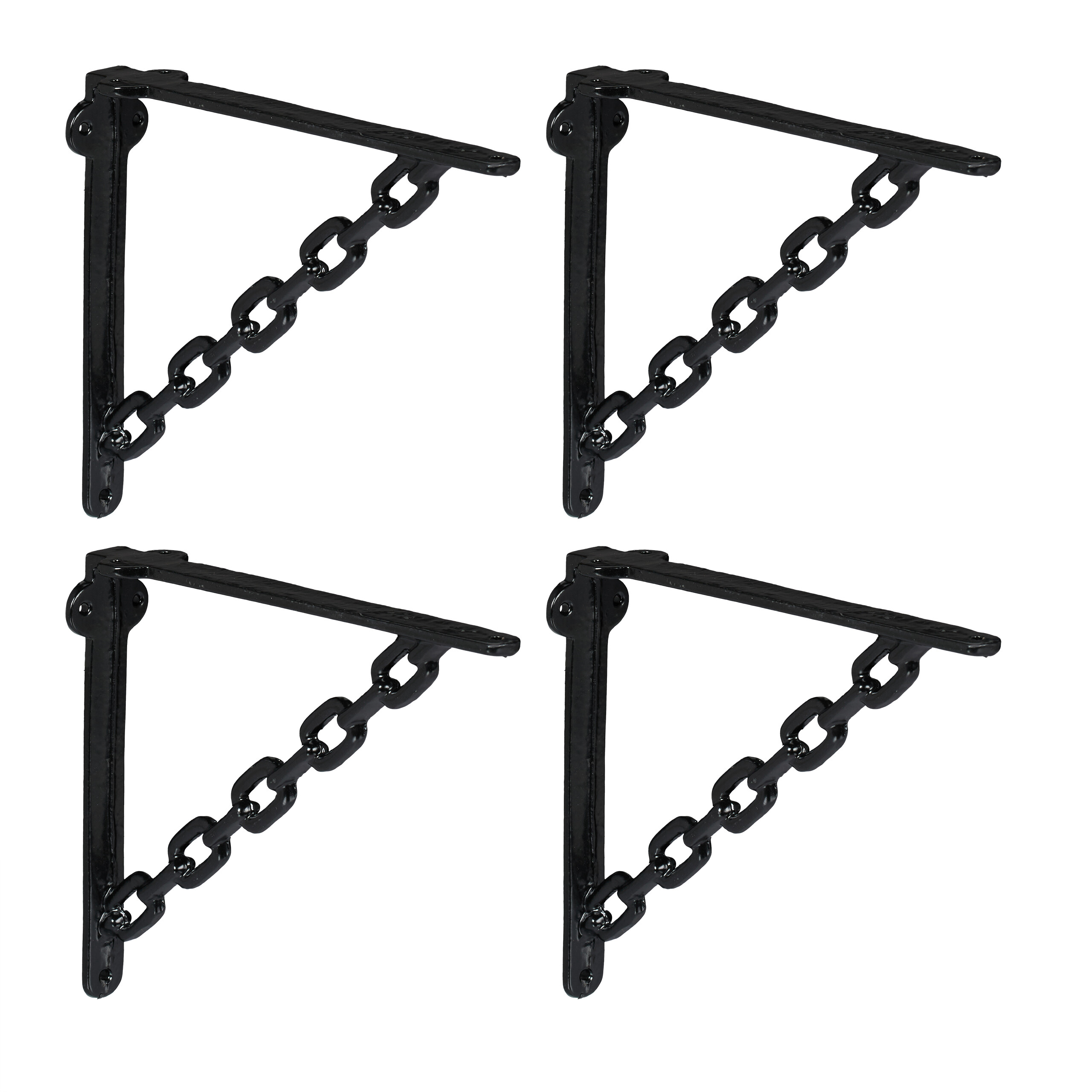 Regalwinkel Winkel Regalträger Regalhalterung Regalhalter Wandkonsole 4er Set