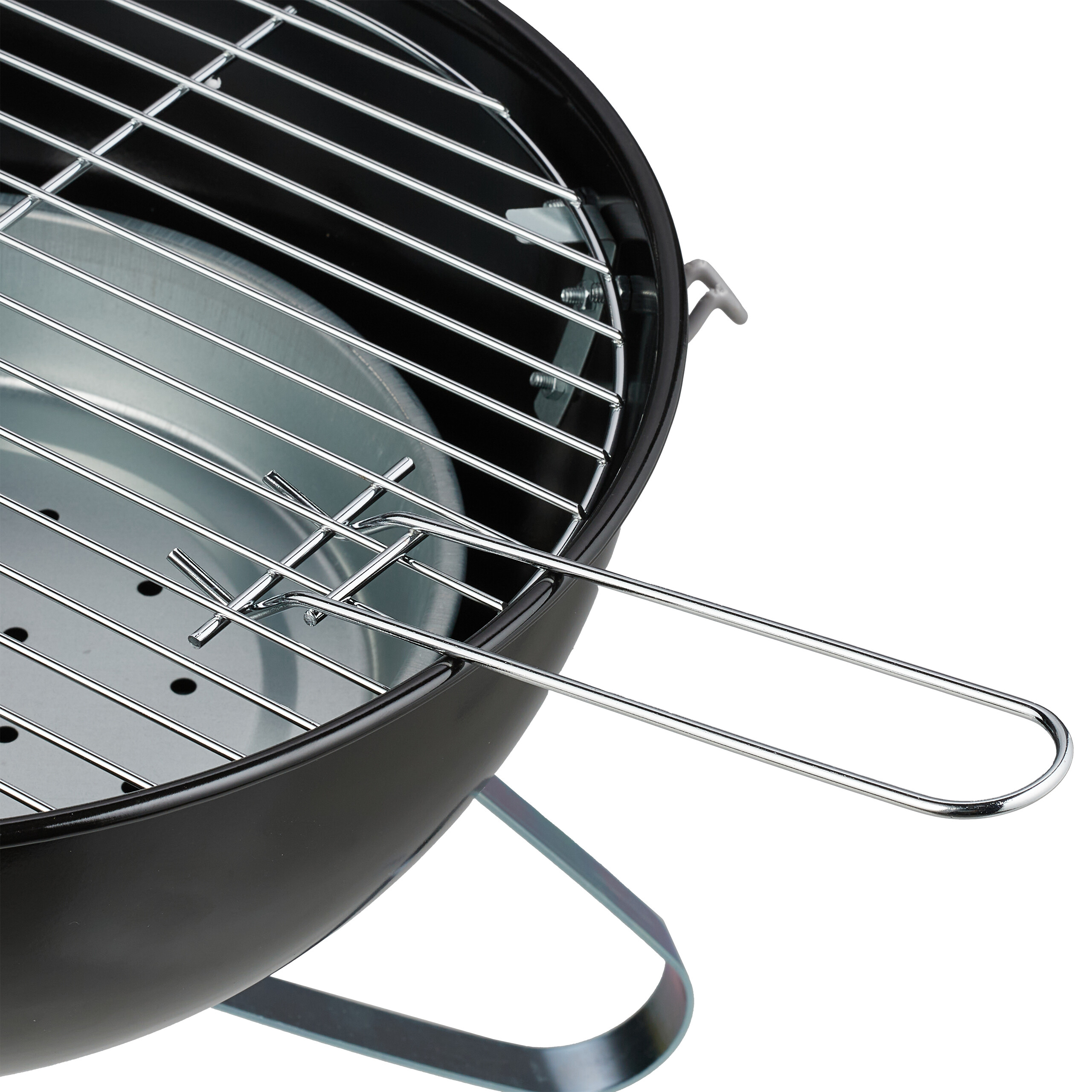 relaxdays Griglia Portatile XXL, Instant Barbecue con Coperchio